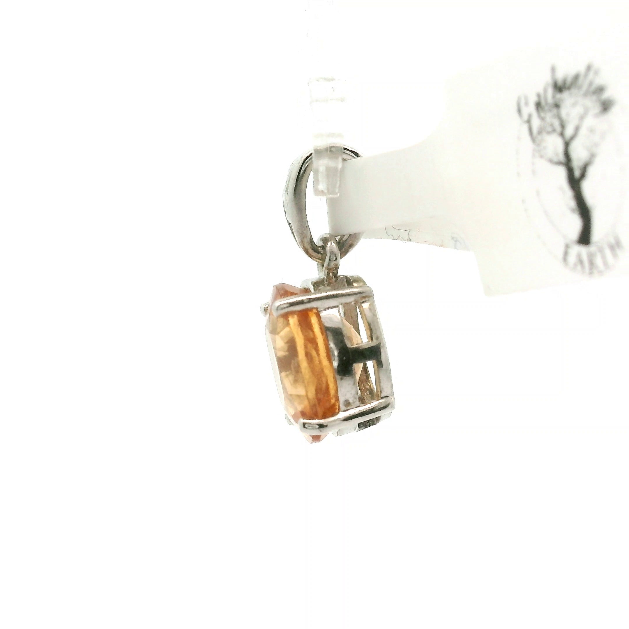 Grossular Garnet Pendants .925 Silver for Health and Strength
