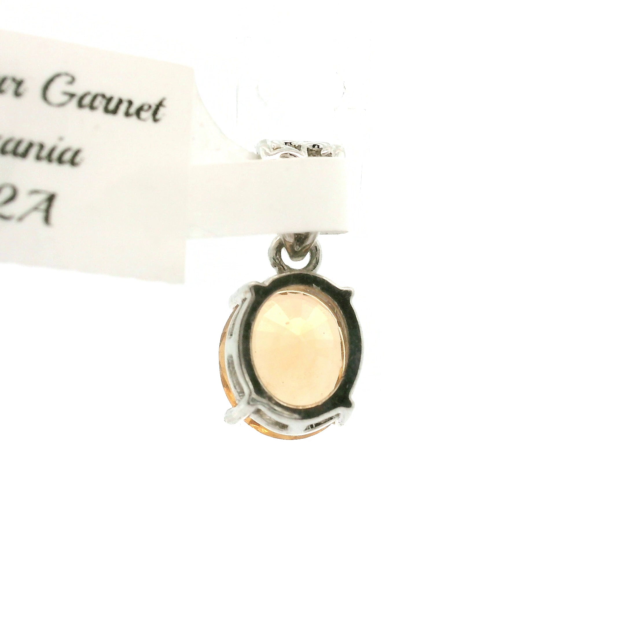 Grossular Garnet Pendants .925 Silver for Health and Strength