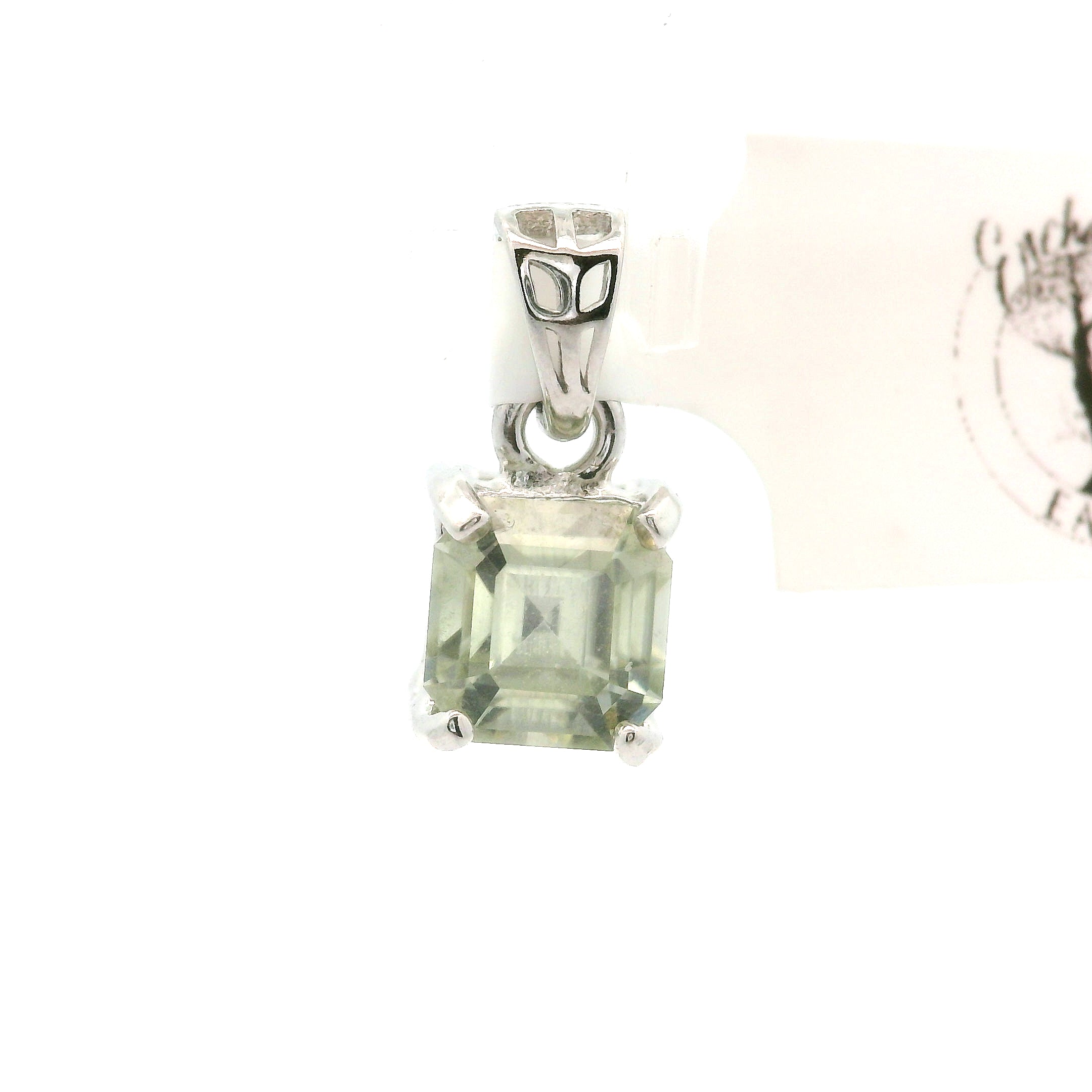 Yellow Zircon Pendant .925 Silver for Vitality and Expansion