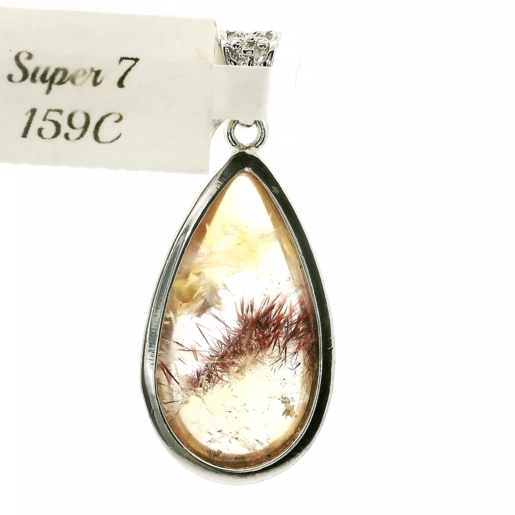 Citrine Super 7 Pendants .925 Silver for Awakening your Gifts and Creating your Dream Life