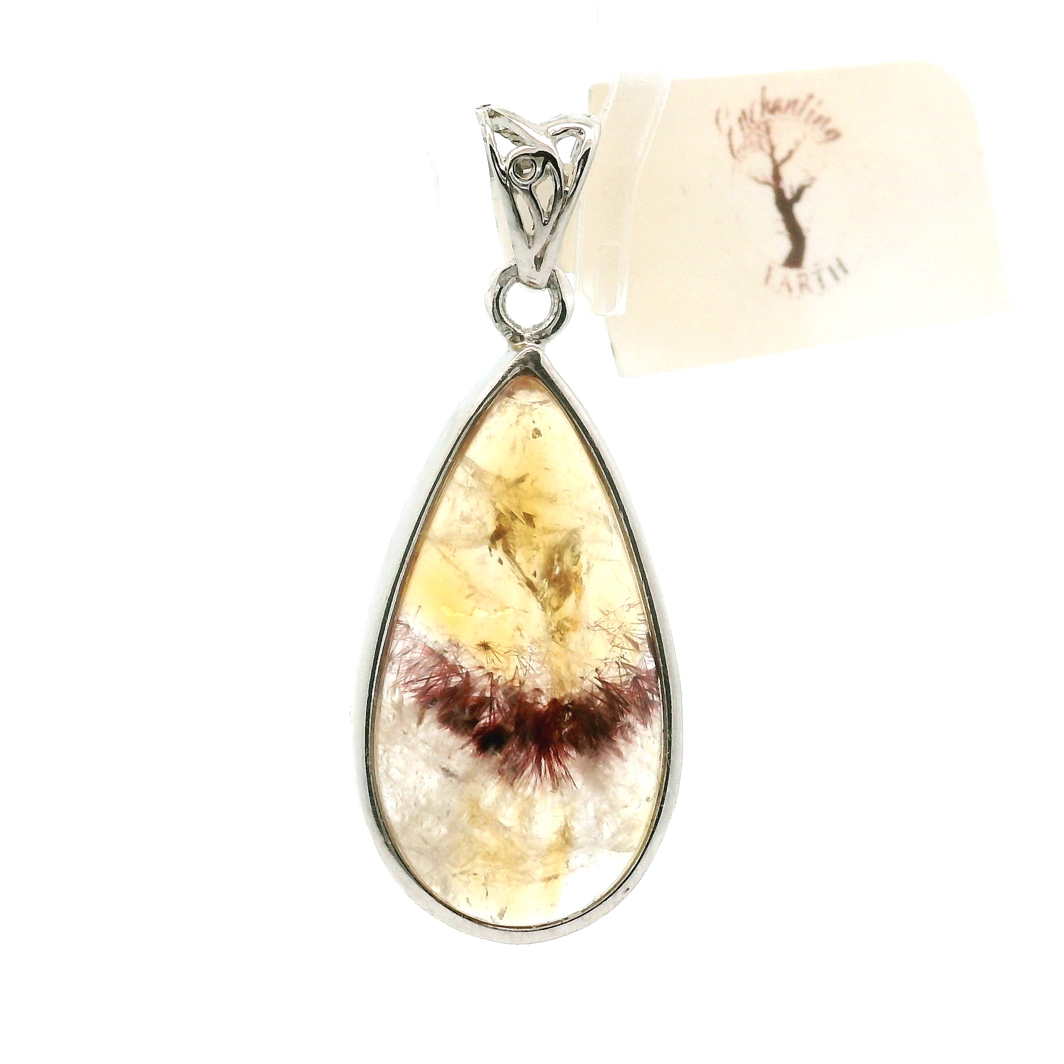 Citrine Super 7 Pendants .925 Silver for Awakening your Gifts and Creating your Dream Life
