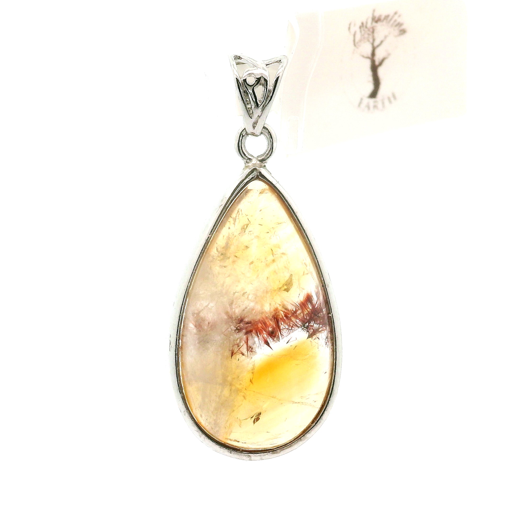 Citrine Super 7 Pendants .925 Silver for Awakening your Gifts and Creating your Dream Life