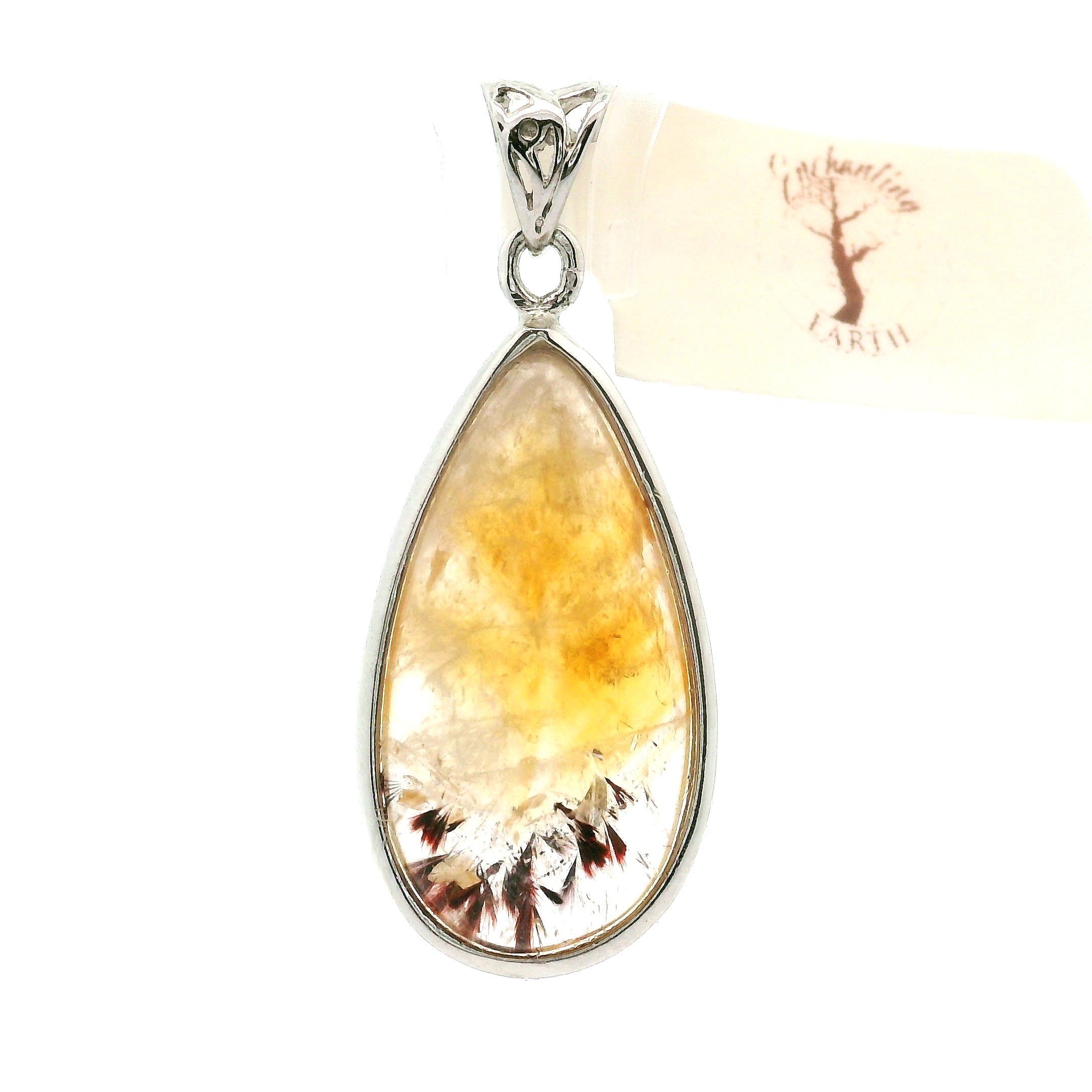 Citrine Super 7 Pendants .925 Silver for Awakening your Gifts and Creating your Dream Life