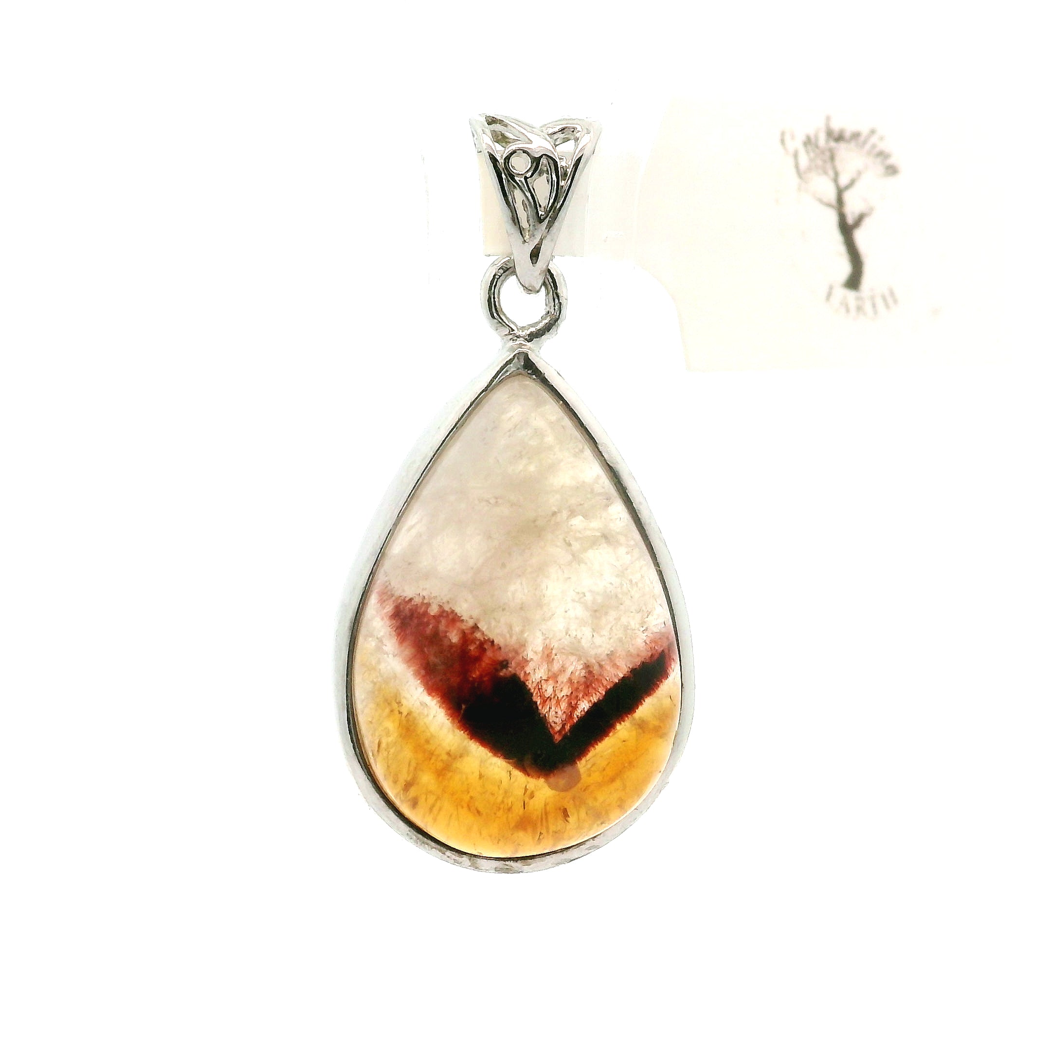 Citrine Super 7 Pendants .925 Silver for Awakening your Gifts and Creating your Dream Life