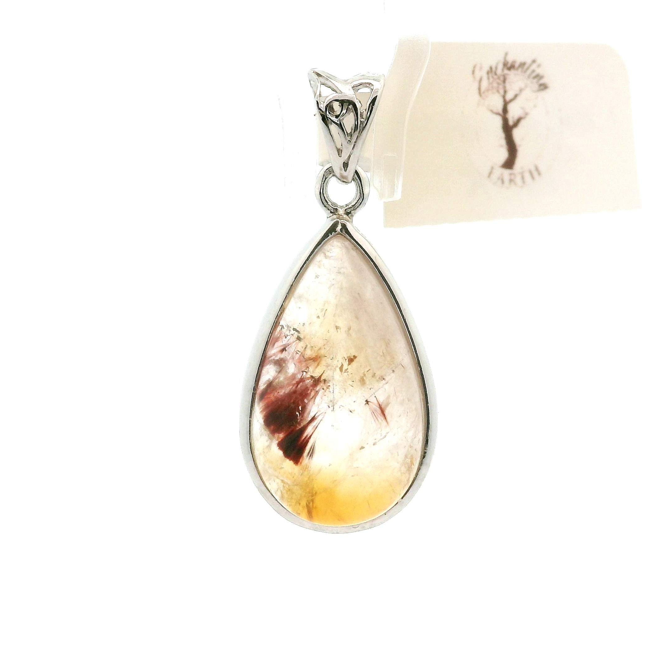 Citrine Super 7 Pendants .925 Silver for Awakening your Gifts and Creating your Dream Life