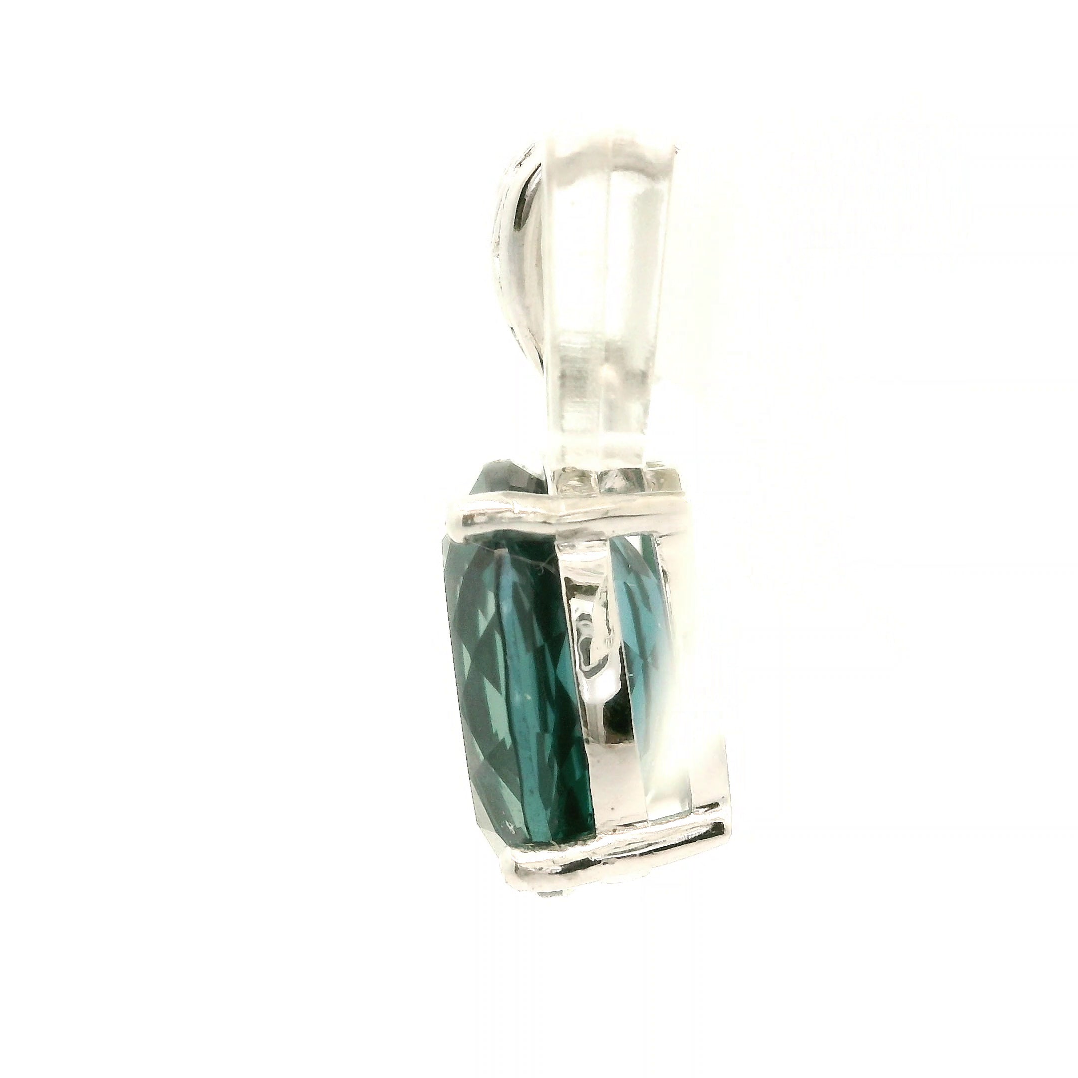 Lab Alexandrite Pendant .925 Silver For Self Recovery, Hope and Encouragement