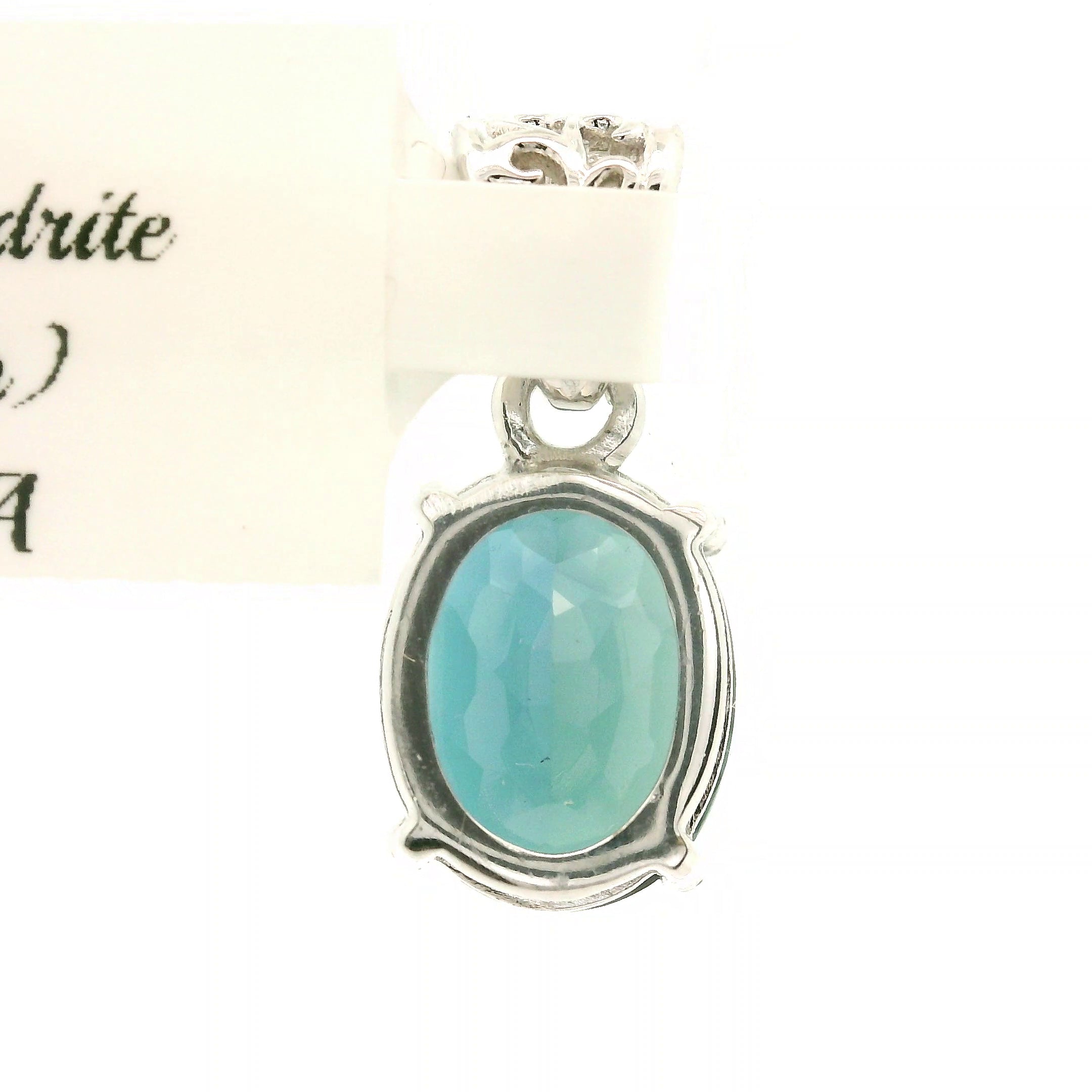 Lab Alexandrite Pendant .925 Silver For Self Recovery, Hope and Encouragement