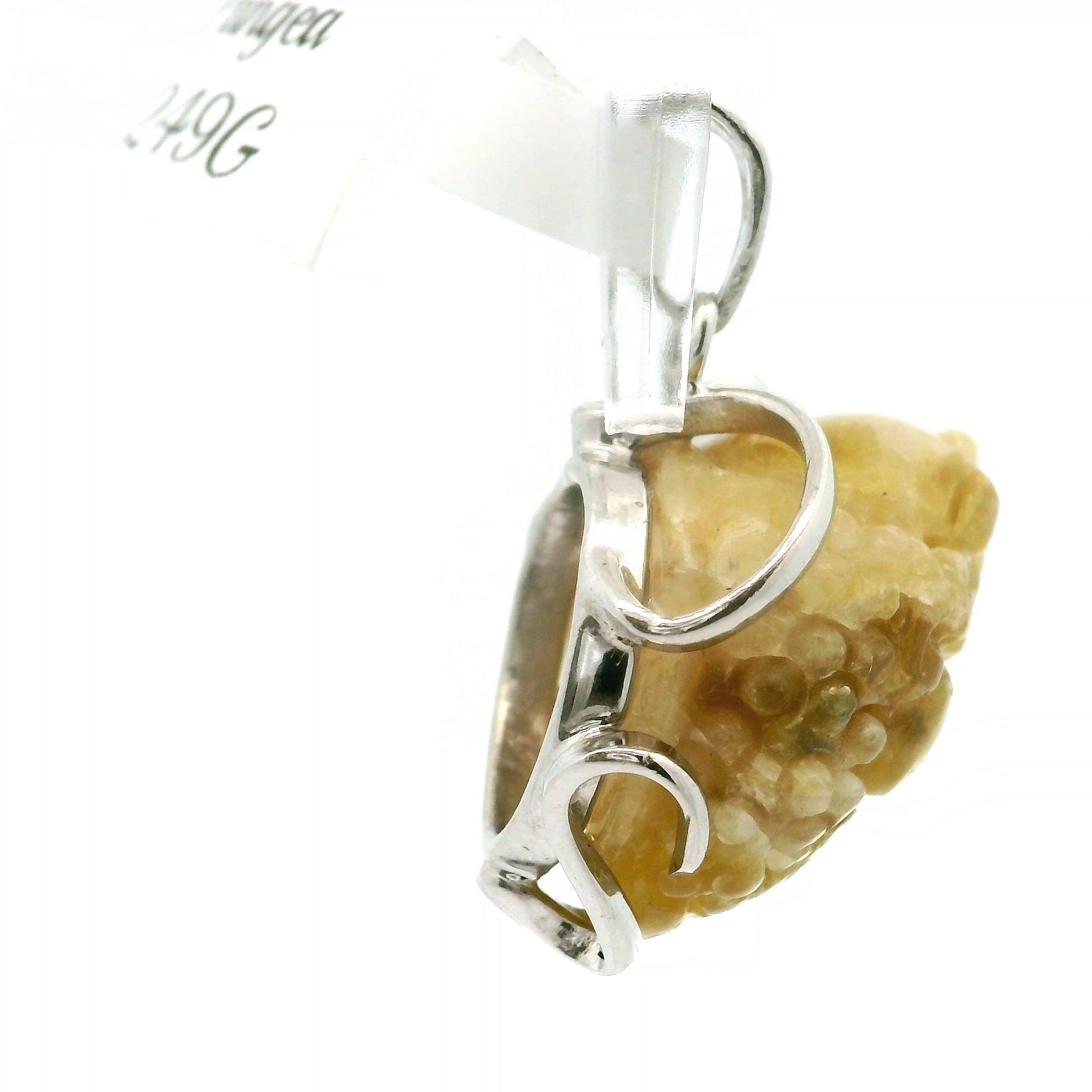 Pangea Euphoralite Money Toad Pendant .925 Silver for Connecting with the Earth and Healing Knowledge from Ancestors