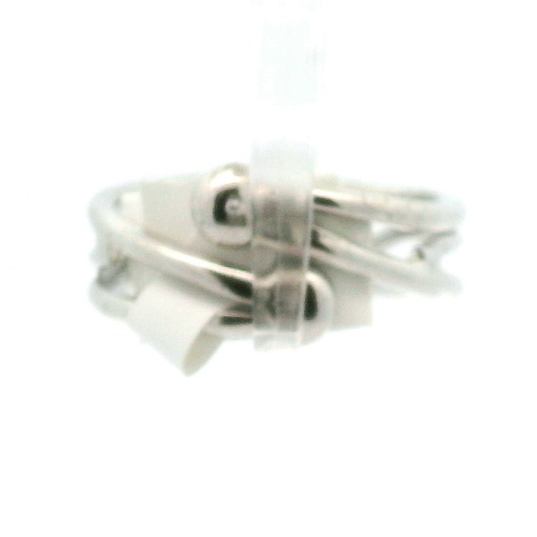 Afghanistan Magical Tourmaline Midi Cuff Ring .925 Silver for Positive Energy and Transformation