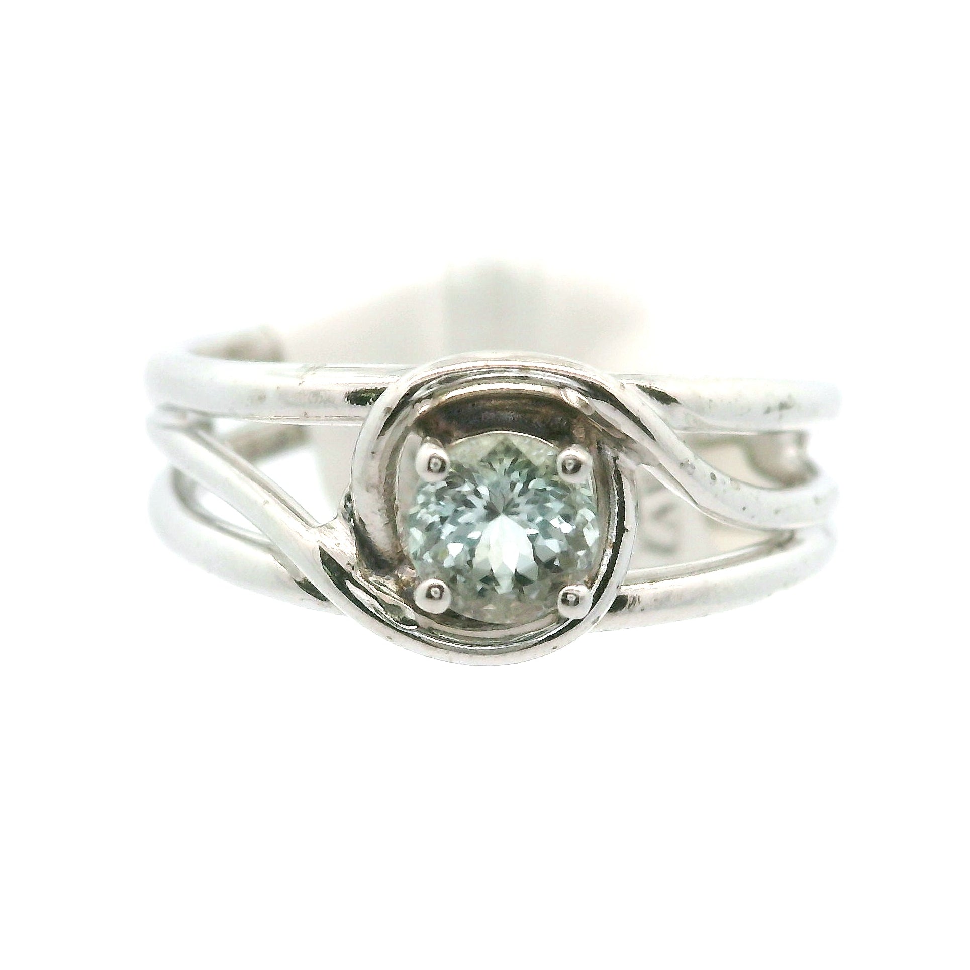 Afghanistan Magical Tourmaline Midi Cuff Ring .925 Silver for Positive Energy and Transformation