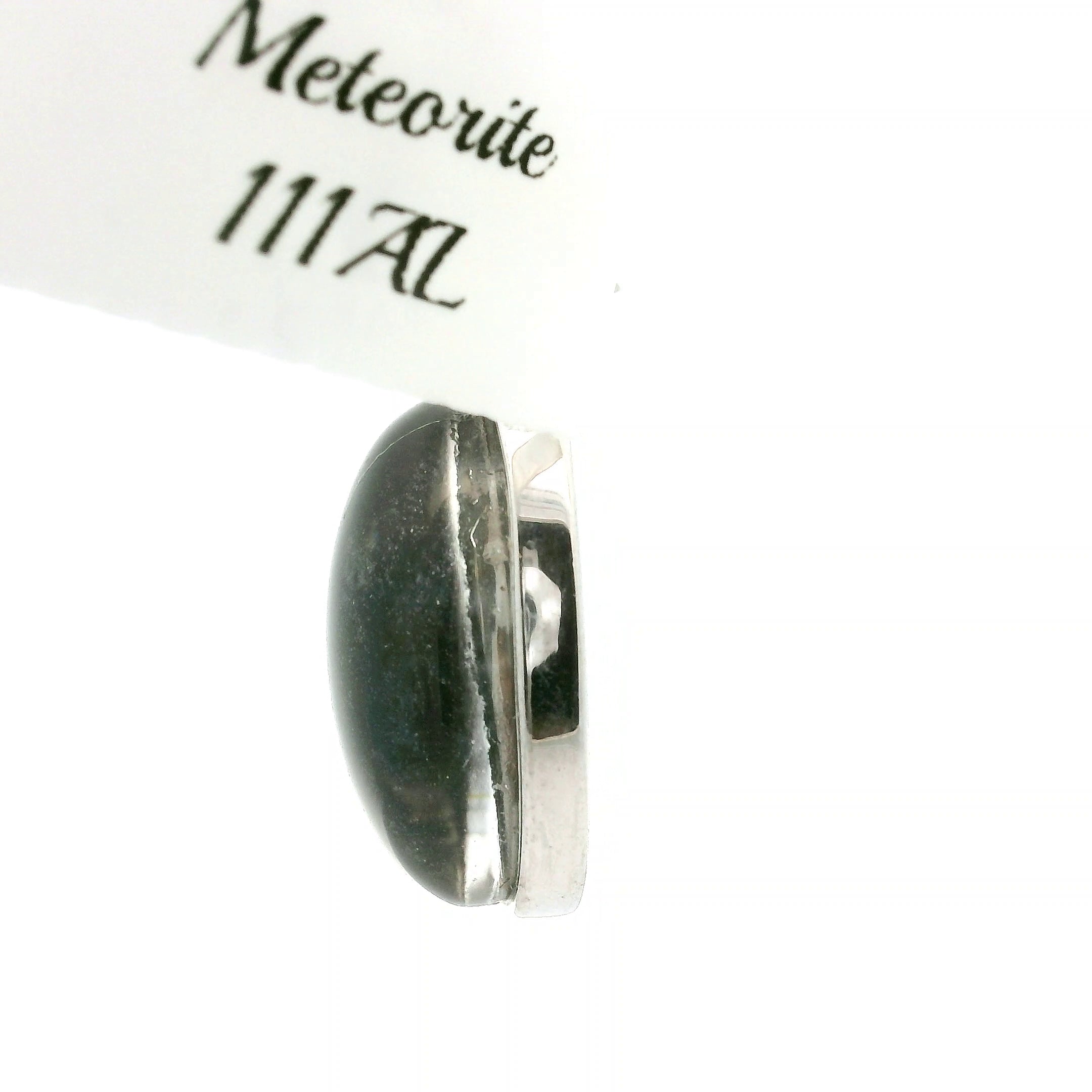 Meteorite Pendant .925 Silver for Manifestation and Spiritual Awakening