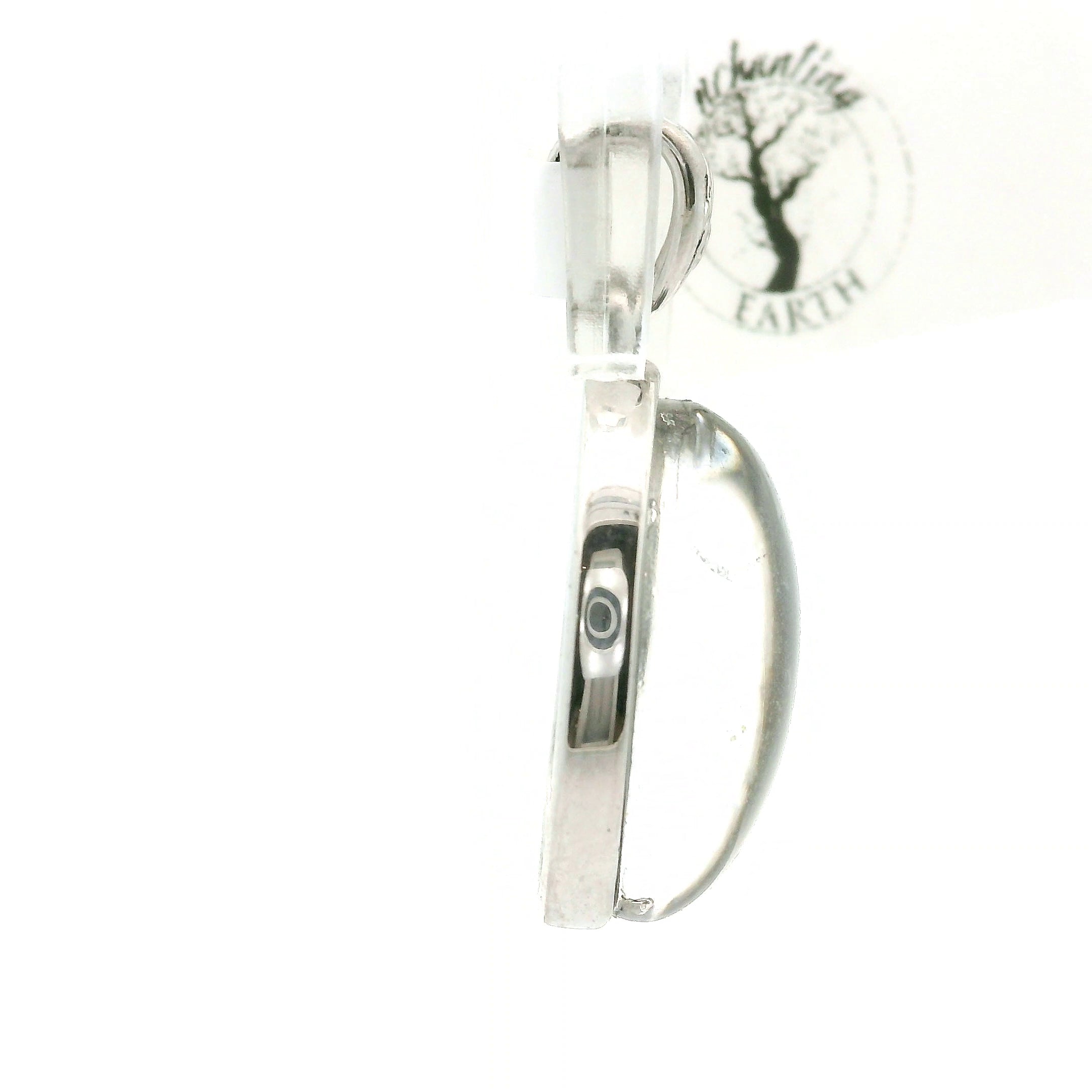 Meteorite Pendant .925 Silver for Manifestation and Spiritual Awakening