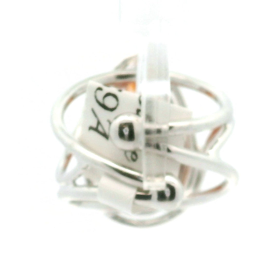 Sunstone Cuff Ring .925 Silver for Confidence, Joy and Vitality