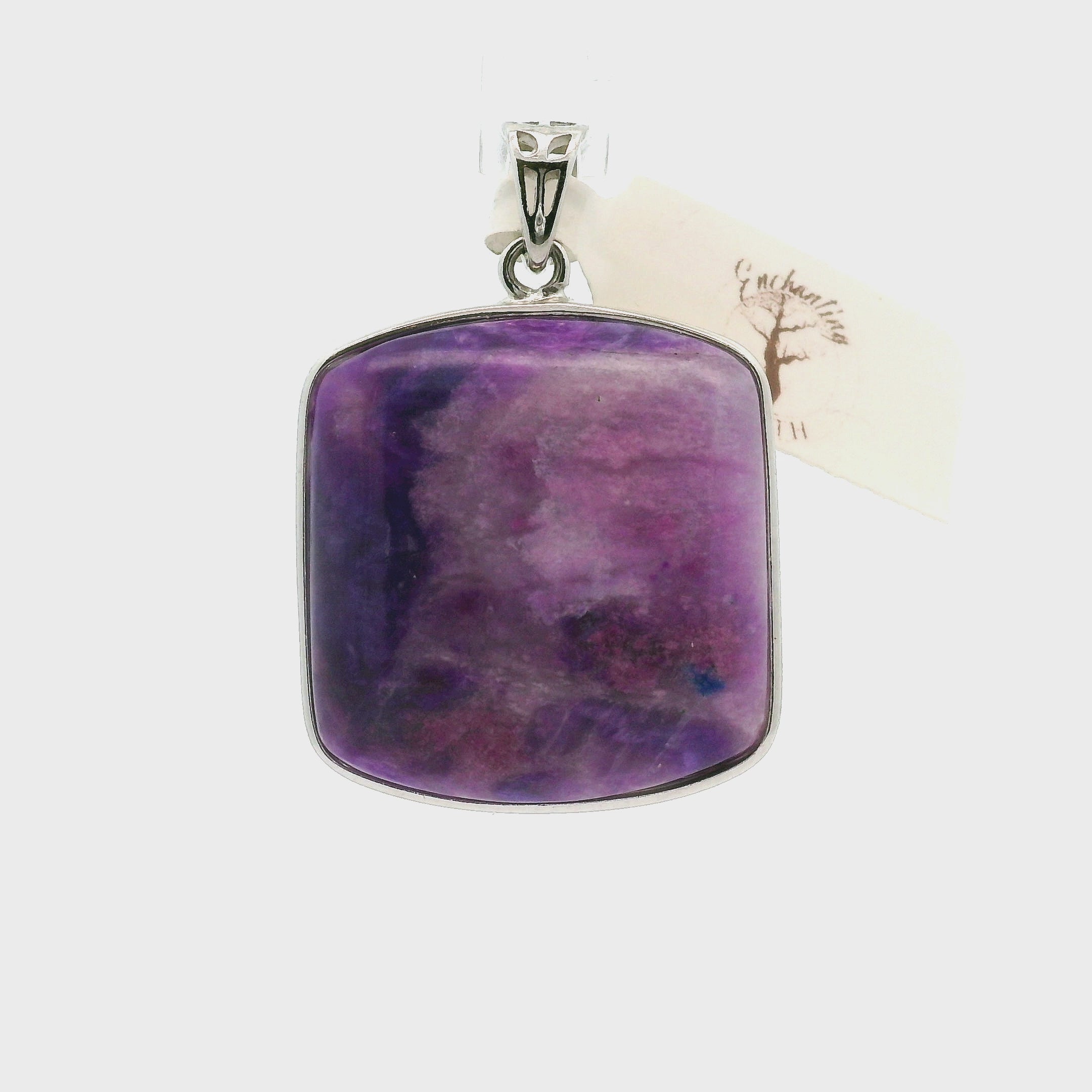 Sugilite Pendants .925 Silver for Enhancing Dreamwork and Discovery of Your Path