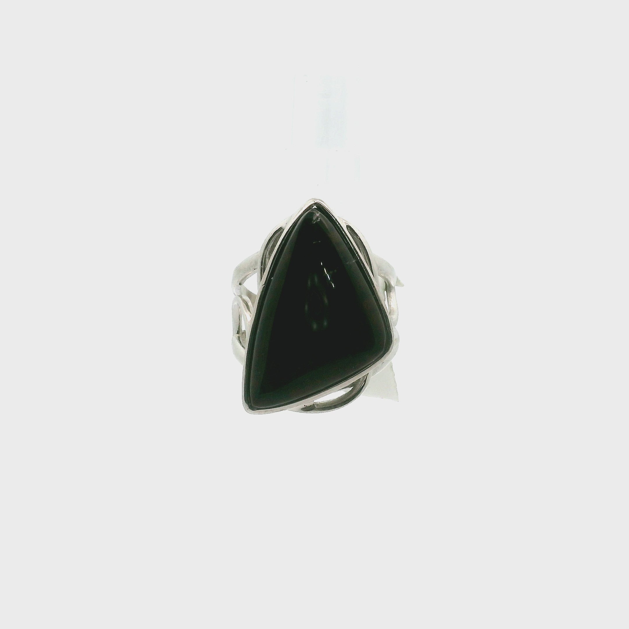Spiderwoman Jasper Cuff Ring .925 Silver for Connecting and Grounding