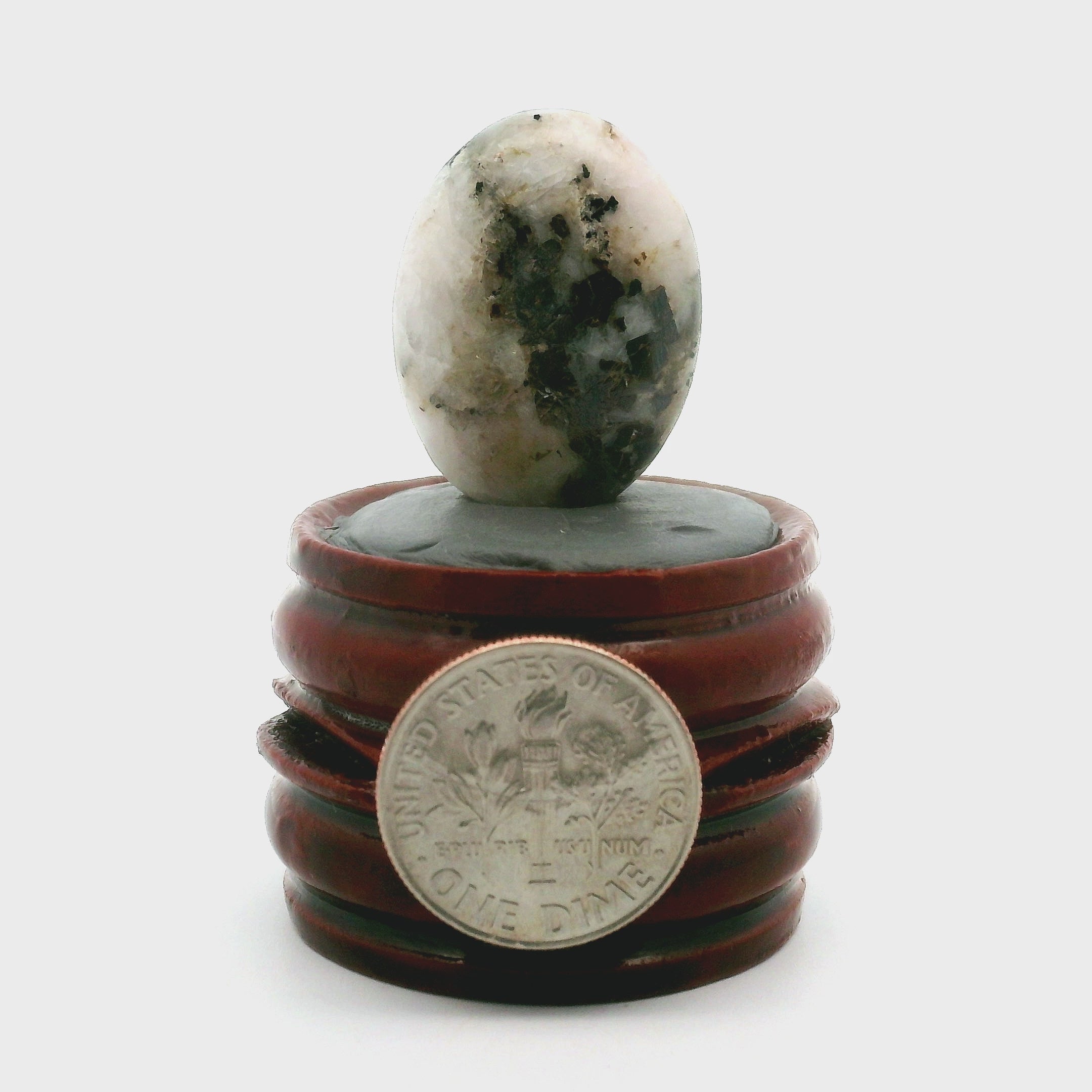 Tugtupite Palm Stone for Joy, Manifestation, Romance, Relationship Healing and Good Luck