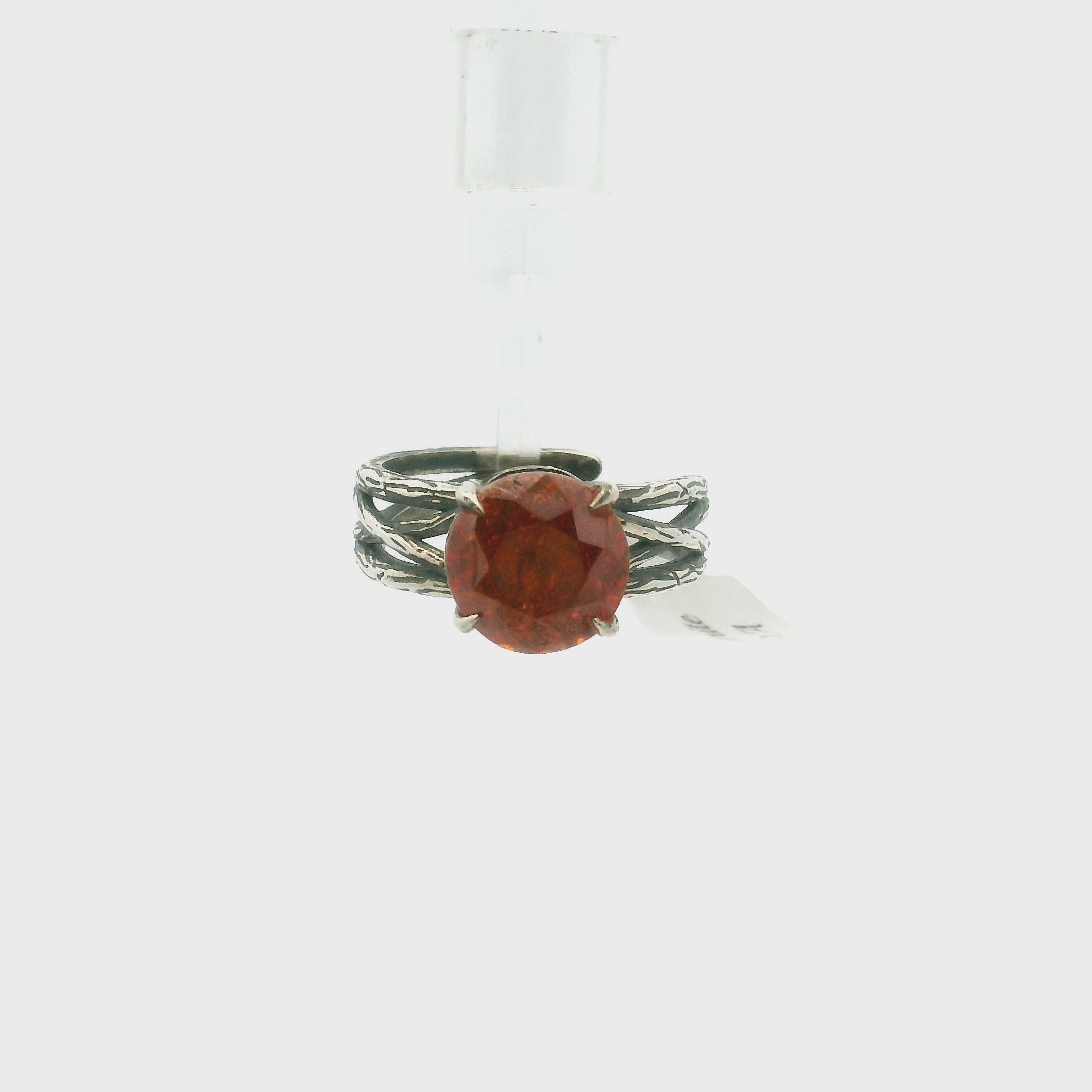 Bad Witch Sphalerite Cuff Ring .925 Silver for Clarity, Inspiration, Manifestation and Protection