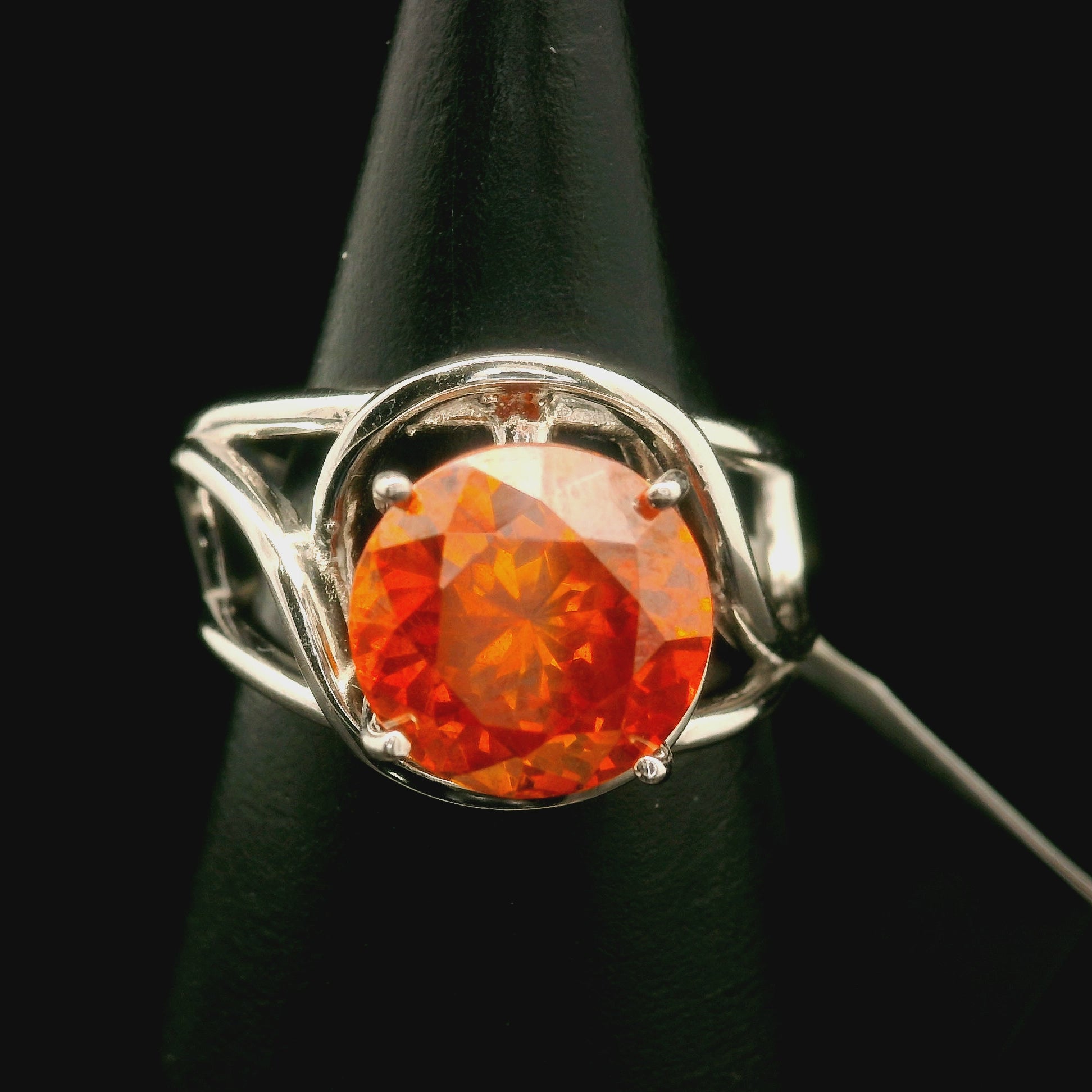 Sphalerite Cuff Ring .925 Silver for Clarity, Inspiration, Manifestation and Protection