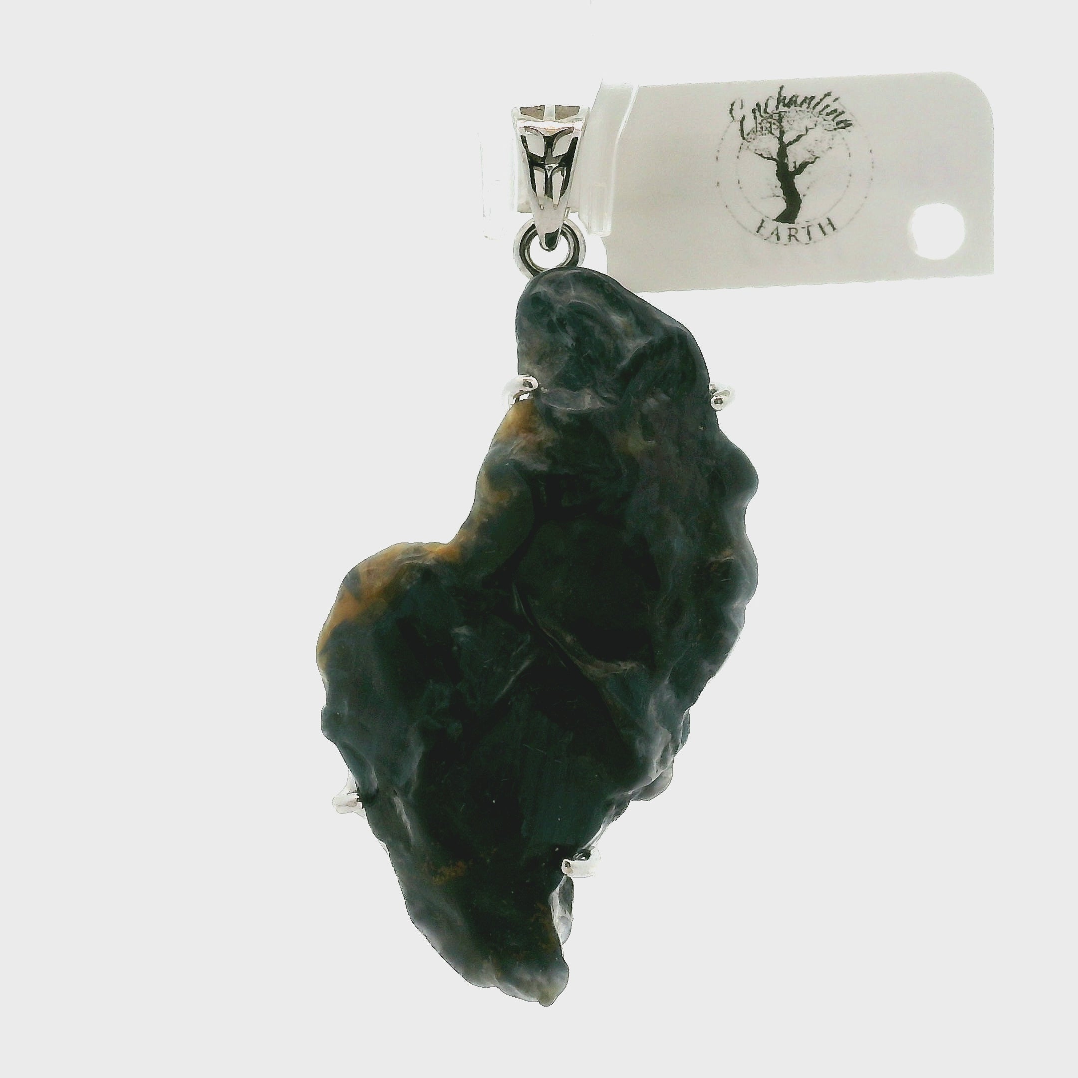 Pietersite Pendants .925 Silver for Intuition, Transformation and Willpower
