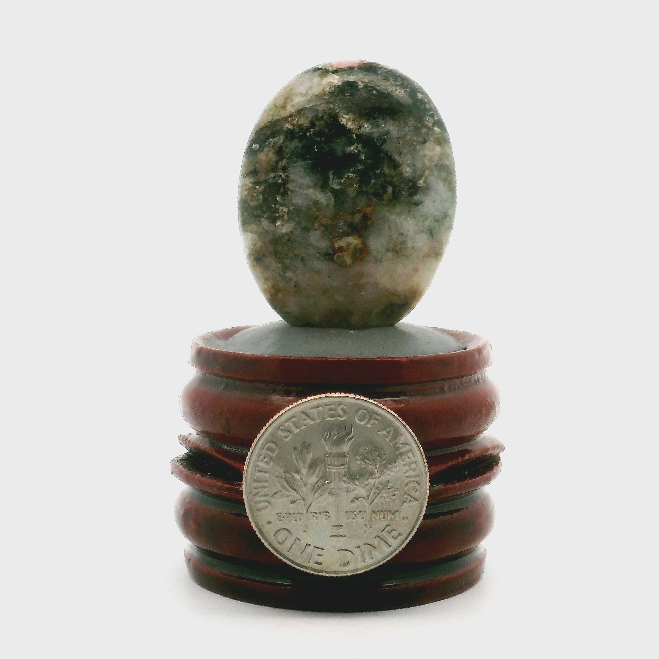 Tugtupite Palm Stone for Joy, Manifestation, Romance, Relationship Healing and Good Luck