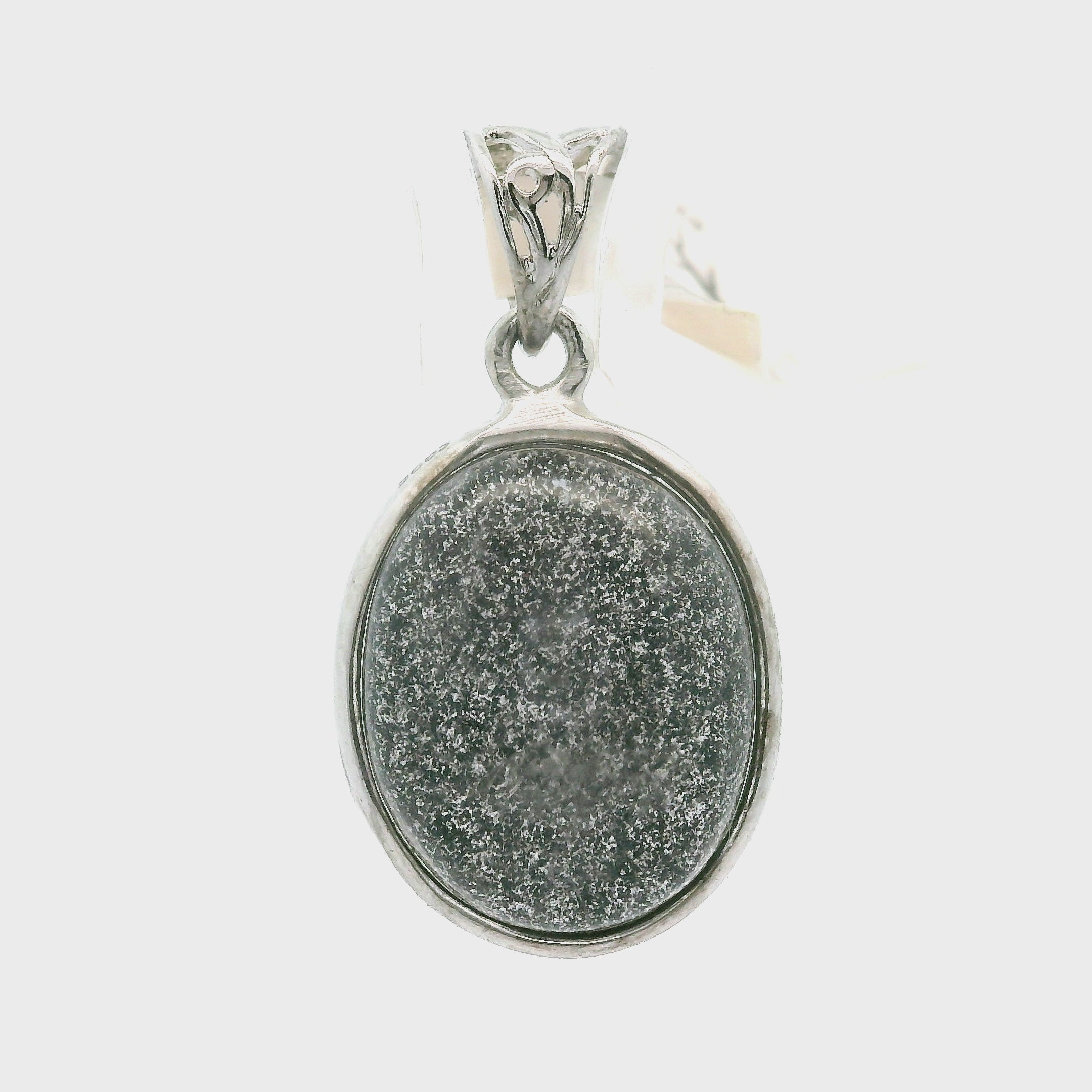 Silver in Quartz Pendant .925 Silver for Clearing Energy, Manifestation and Protection
