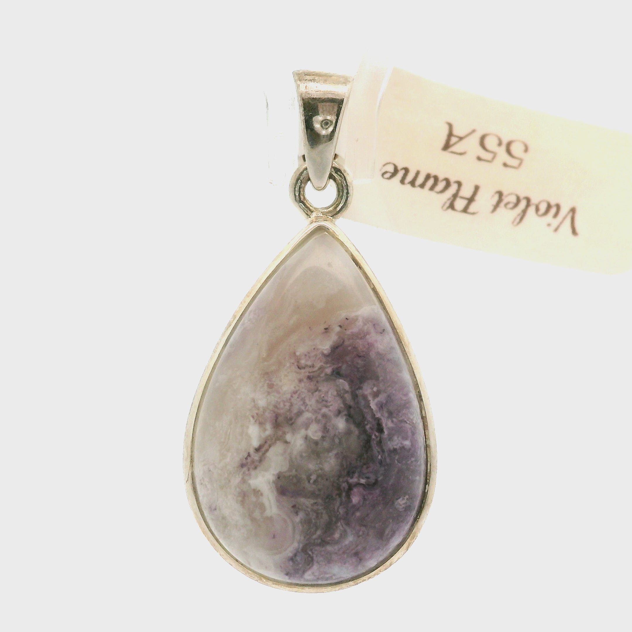 Violet Flame Pendants .925 Silver for Harmonizing your Relationships