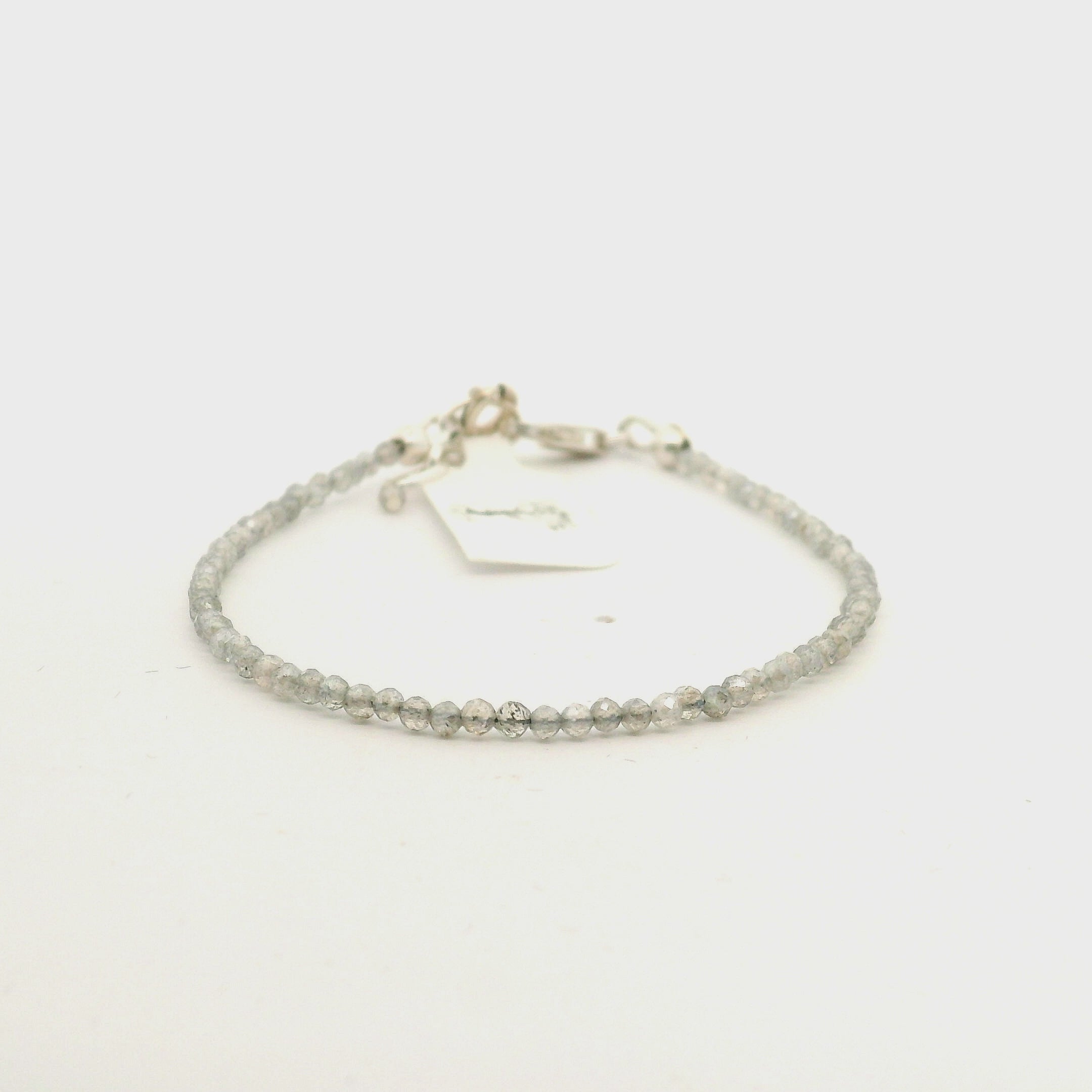 Labradorite Micro Faceted Bracelet for Tranformation and Magic