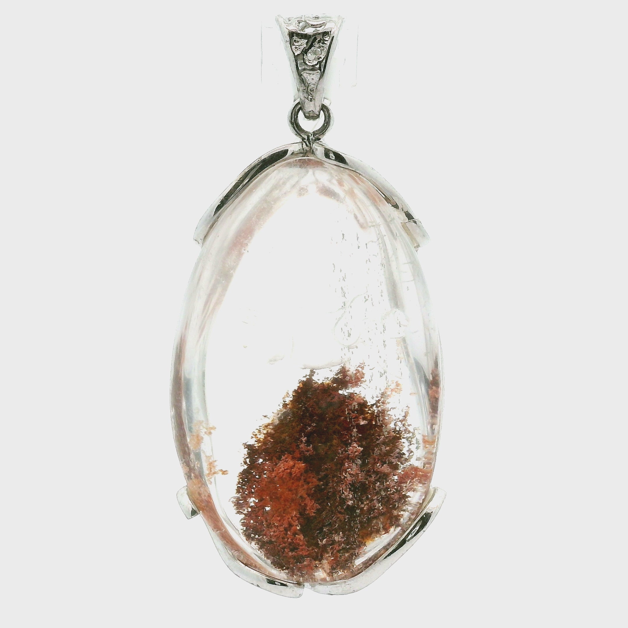 Chinese Zodiac Garden Quartz Pendant for Abundance, Health and Protection