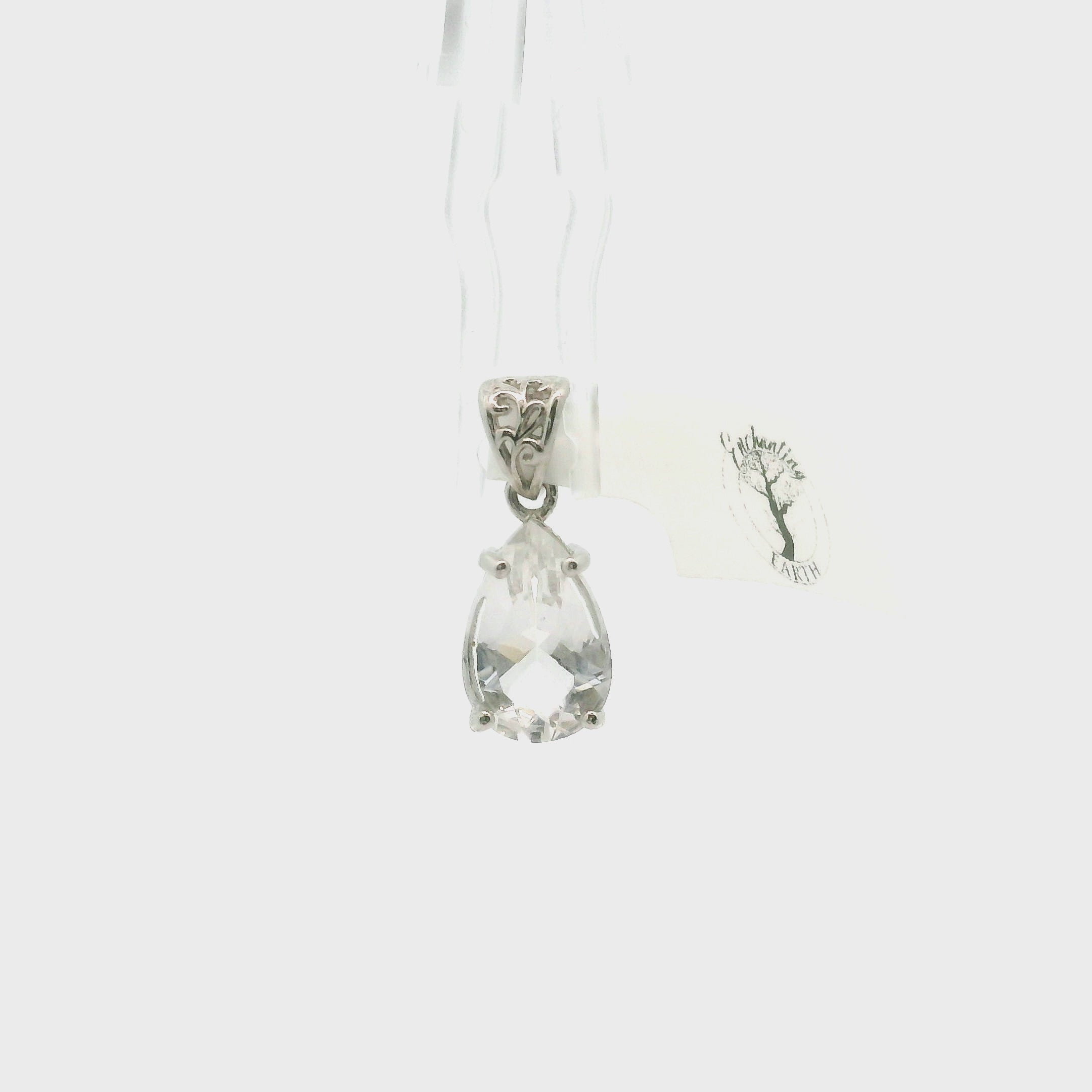 Petalite Pendant .925 Silver for Profound Healing and Spiritual Advancement