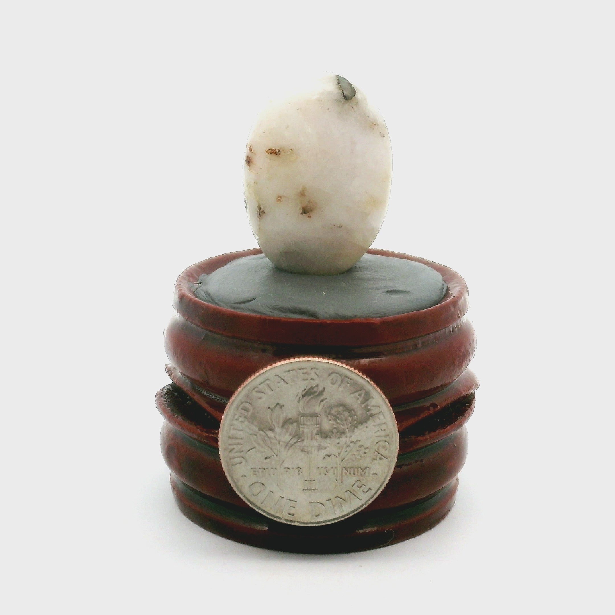 Tugtupite Palm Stone for Joy, Manifestation, Romance, Relationship Healing and Good Luck