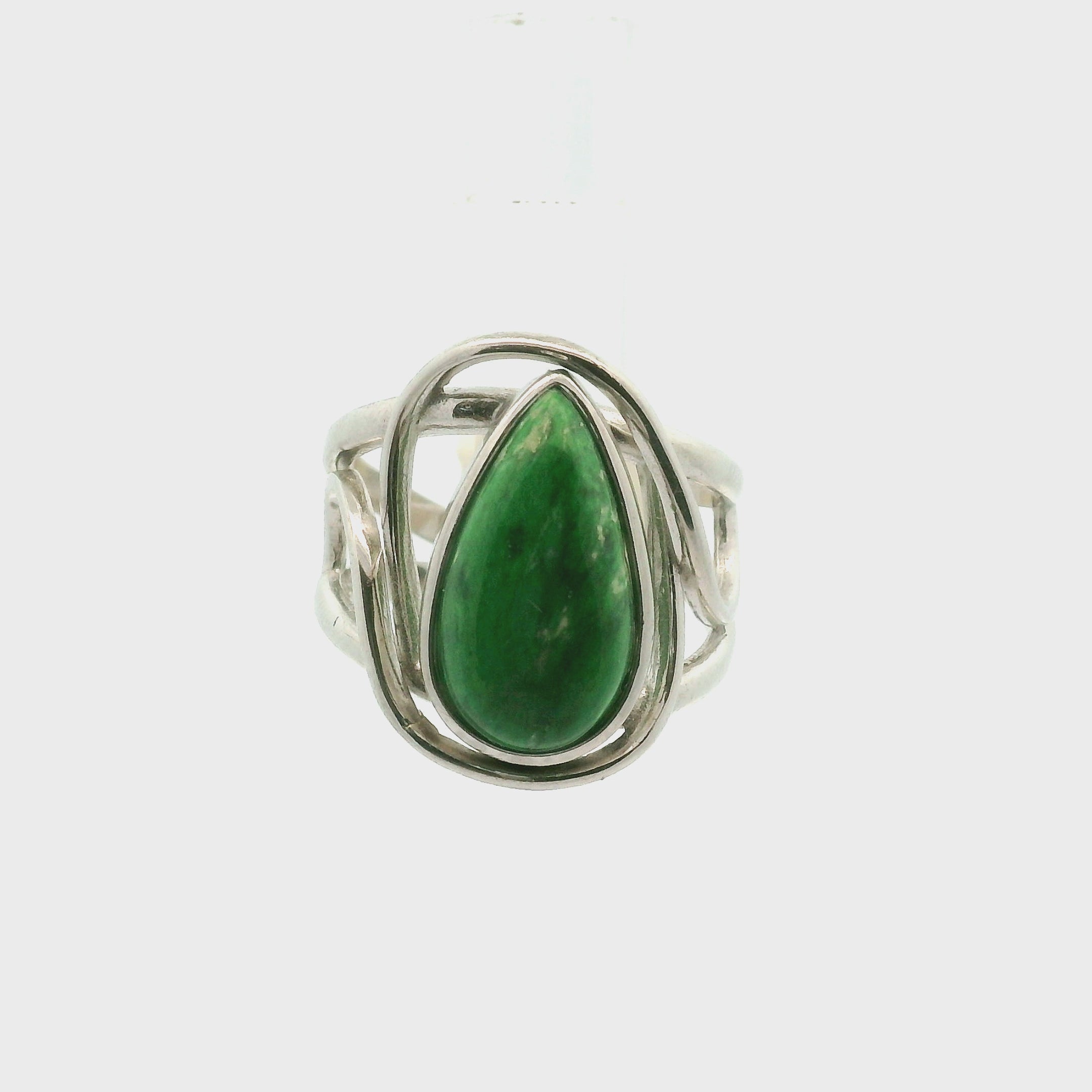 Maw Sit Sit Finger Cuff Adjustable Ring .925 Silver for Attracting New Relationships and Opportunities