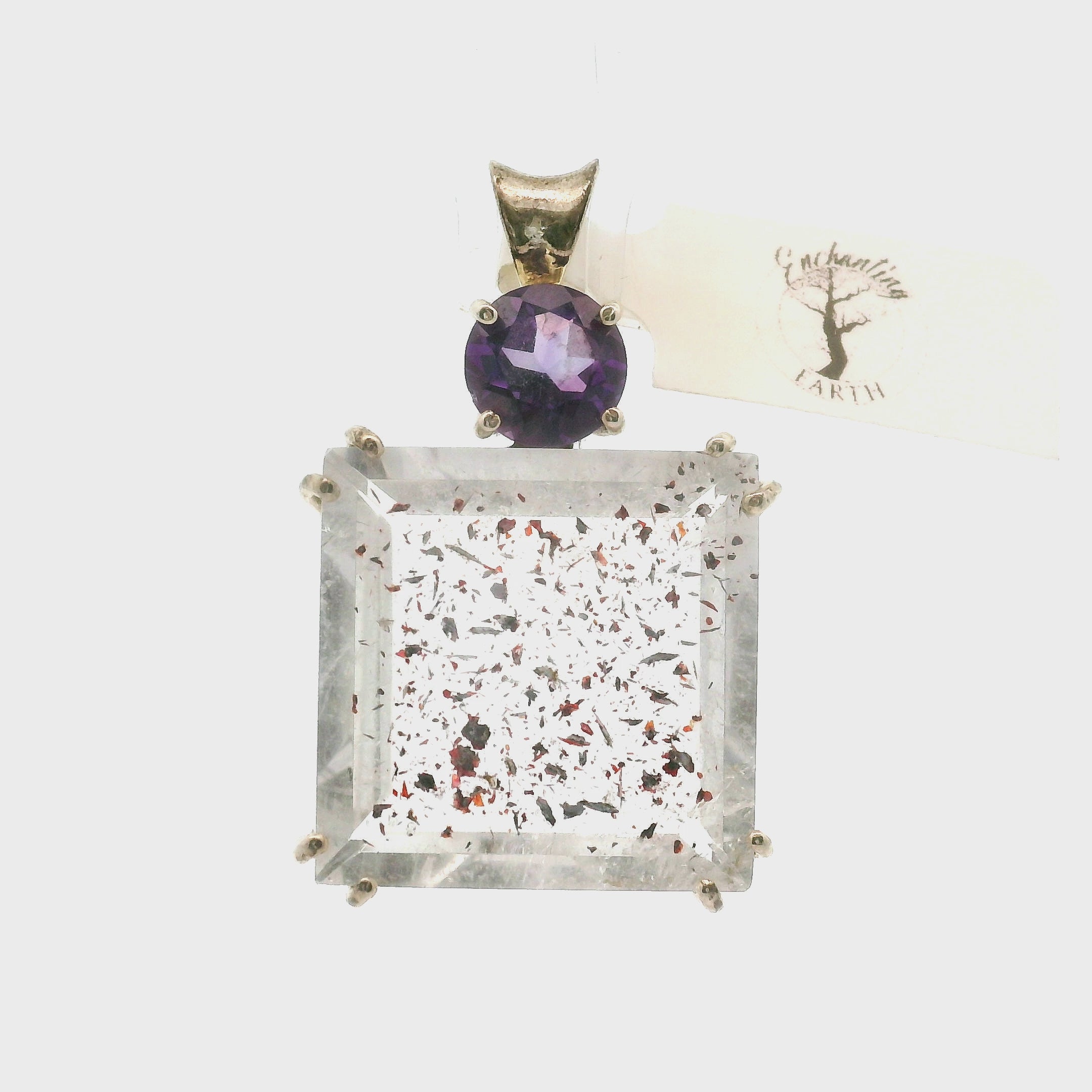 Super 7 Multi-Stone Pendant .925 Silver for Awakening your Gifts and Creating your Dream Life