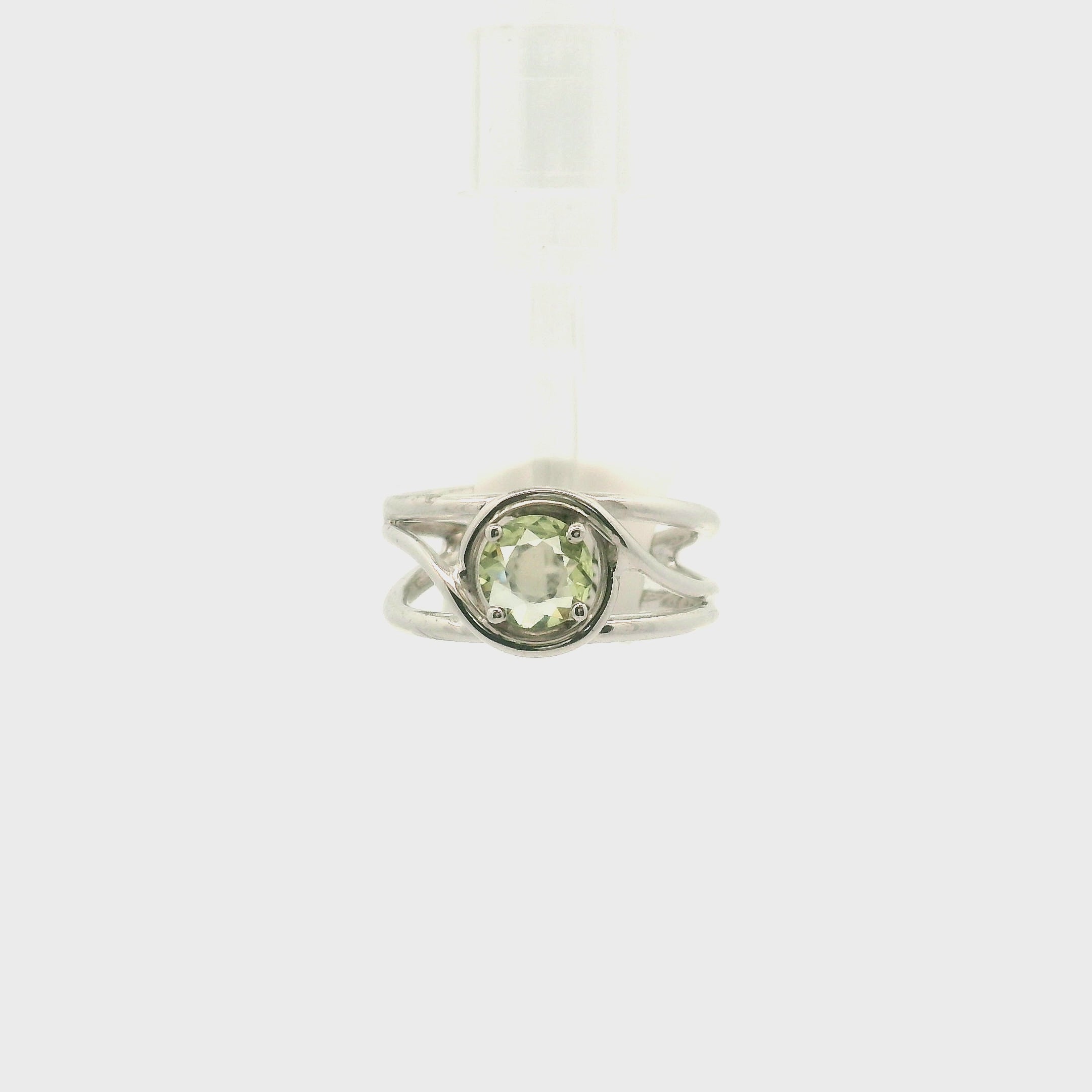 Montana Sapphire Midi Cuff Ring .925 Sterling Silver for Dream-work and Self-Discipline