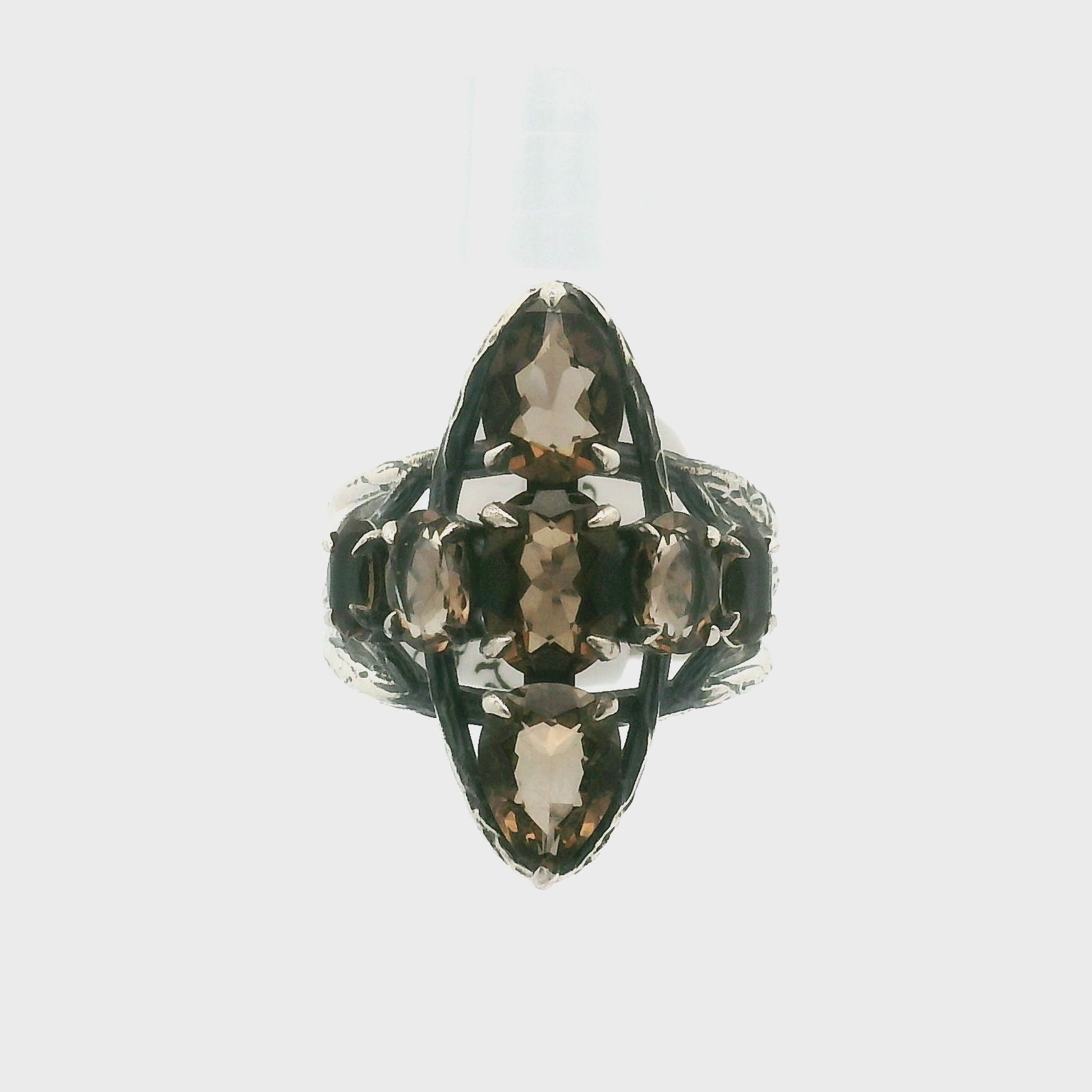 Cross Bad Witch Cuff Ring .925 Silver for Healing, Intention Setting and Manifesting your Desires