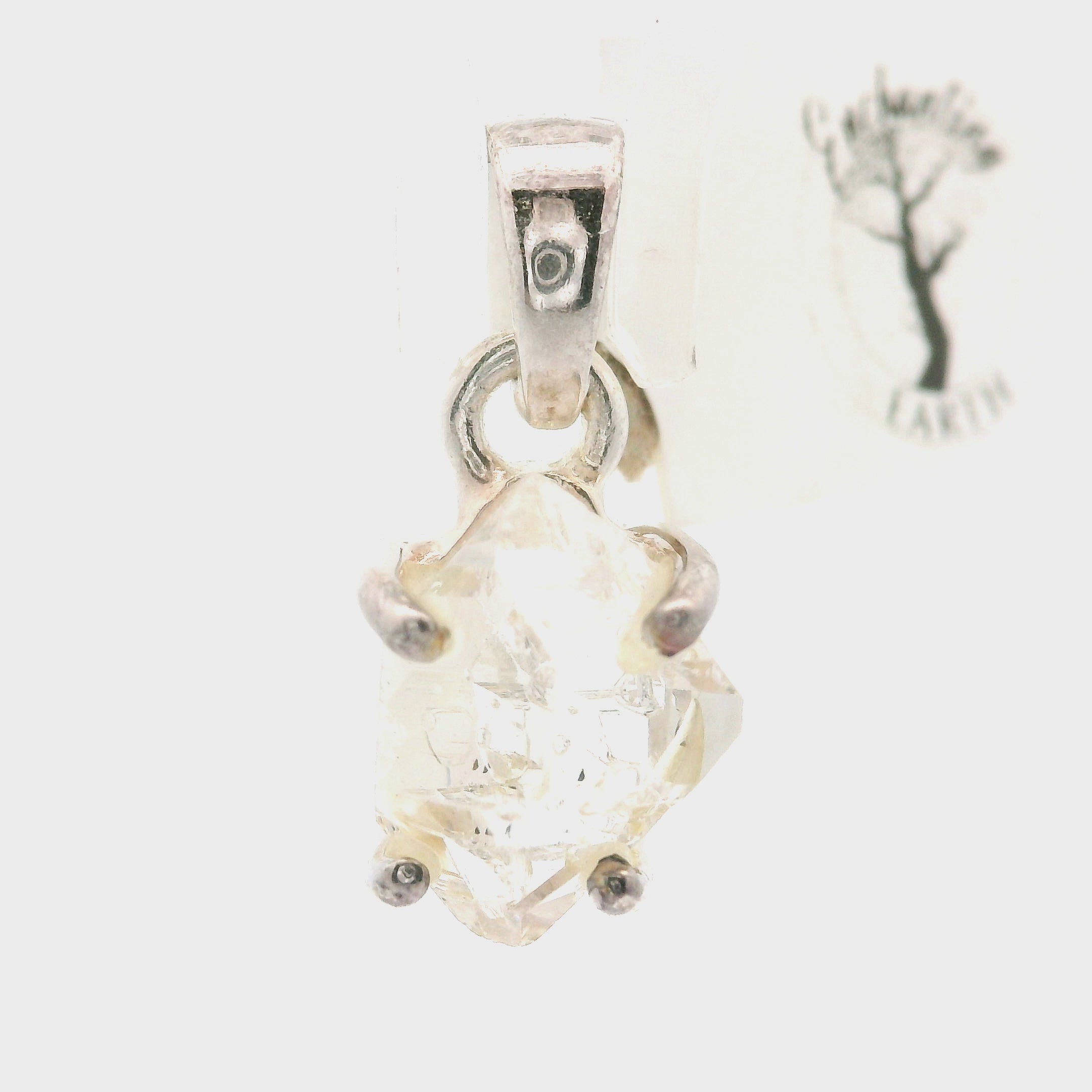 Pakimer Raw Pendant (High Quality) .925 Silver for Amplifying Intentions and Clearing Energy