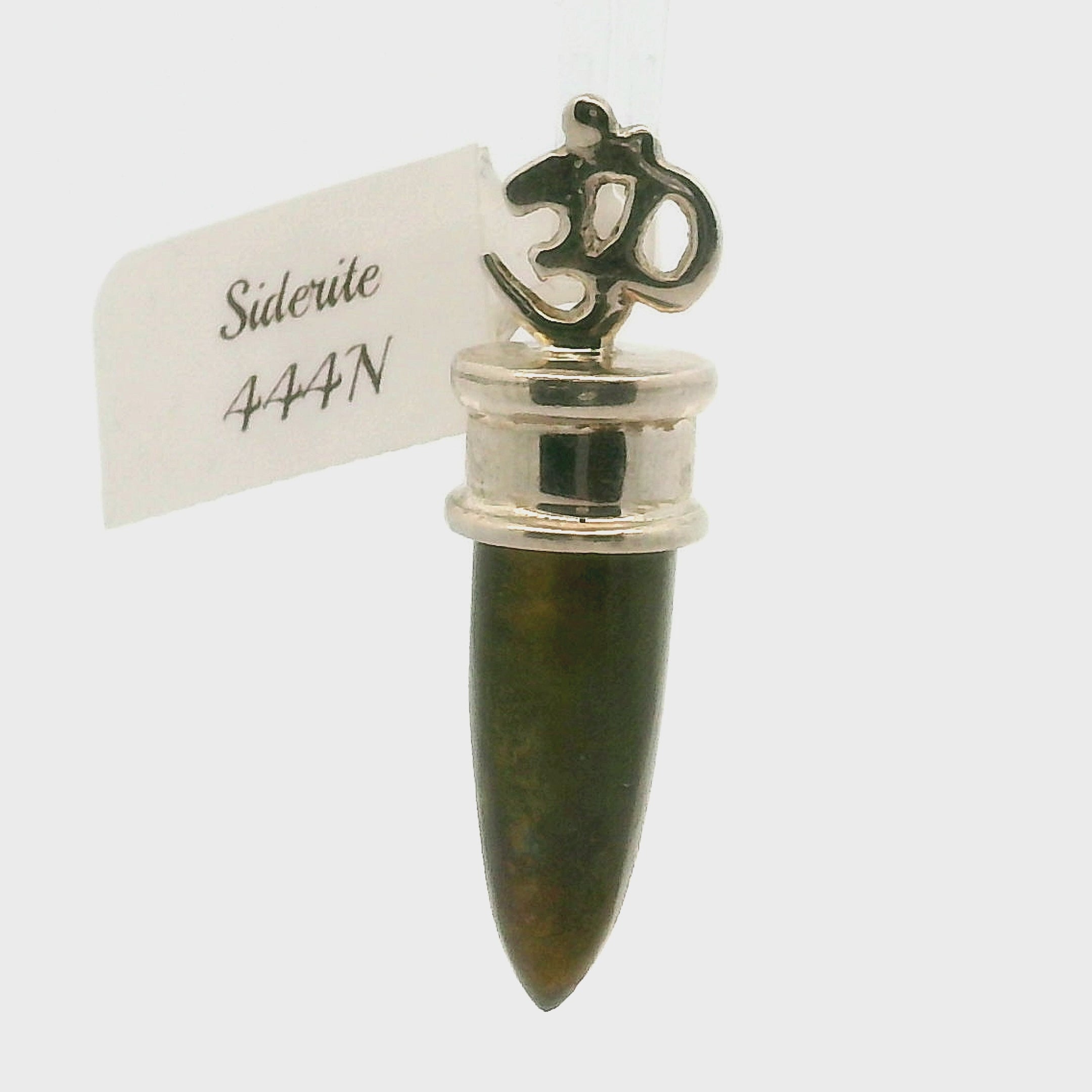 Siderite Wandlet .925 Silver for Growth and Balance