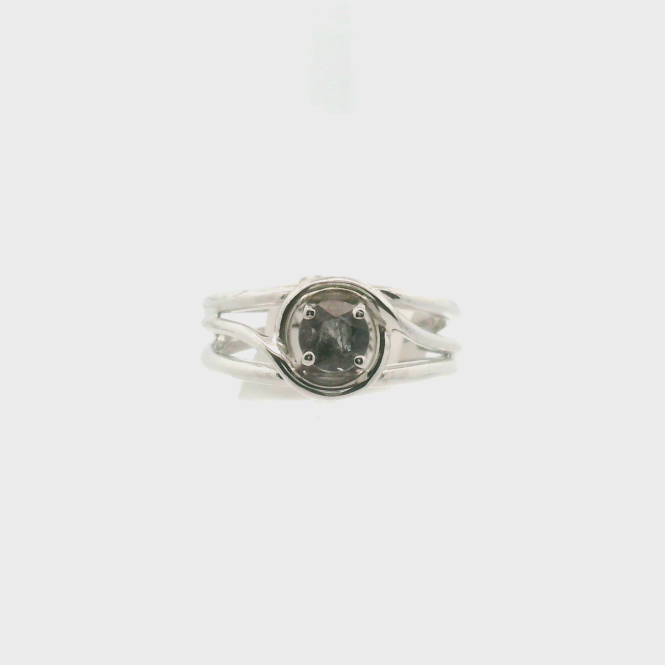 Zoisite Cuff Ring .925 Silver for Elevating your Consciousness