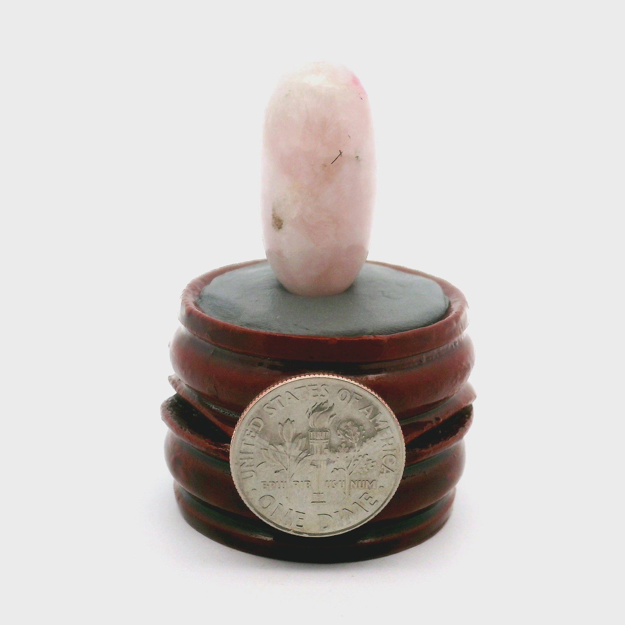 Tugtupite Lingam for Joy, Manifestation, Romance, Relationship Healing and Good Luck