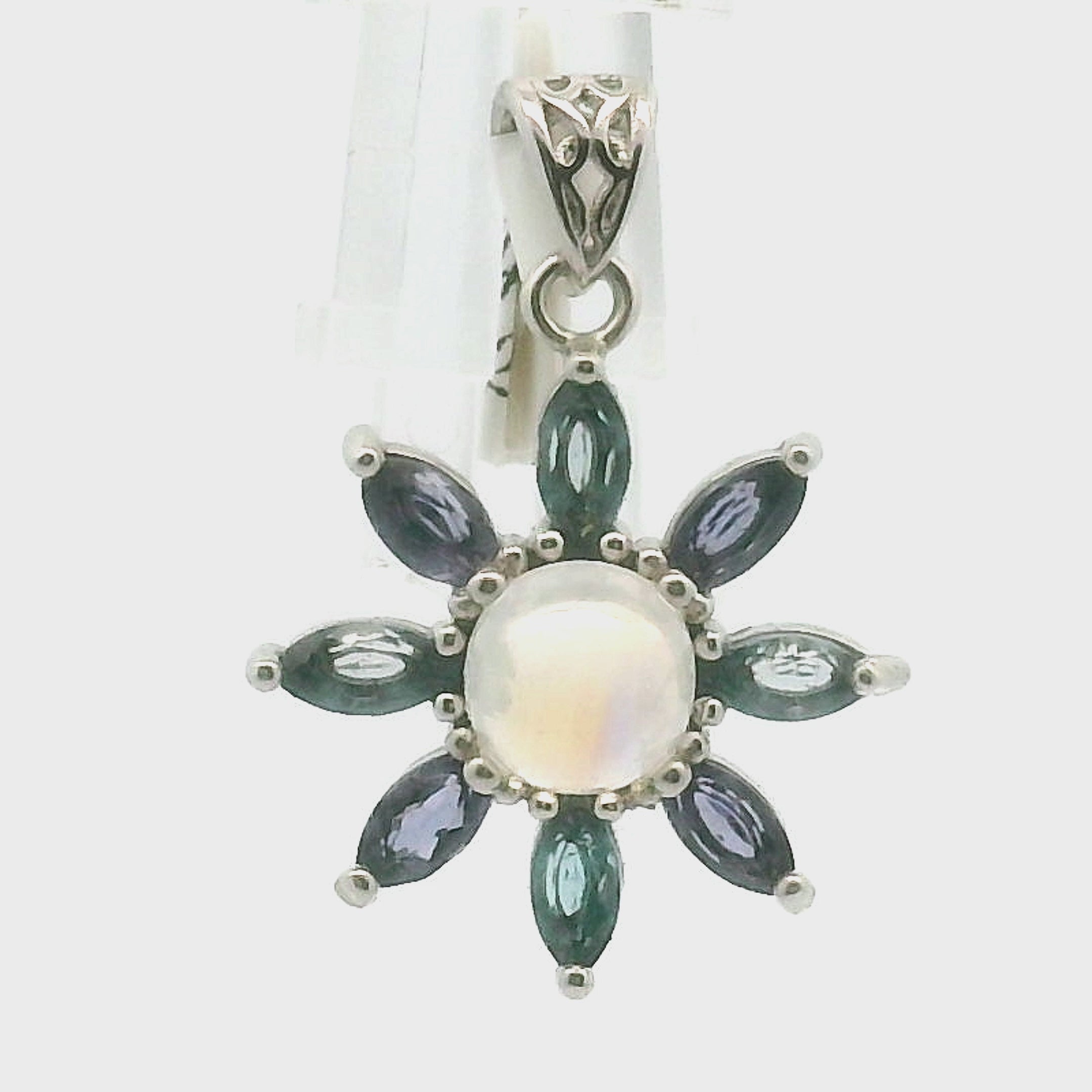 Sun Pendant .925 Silver for Healing, Intention Setting and Manifesting your Desires
