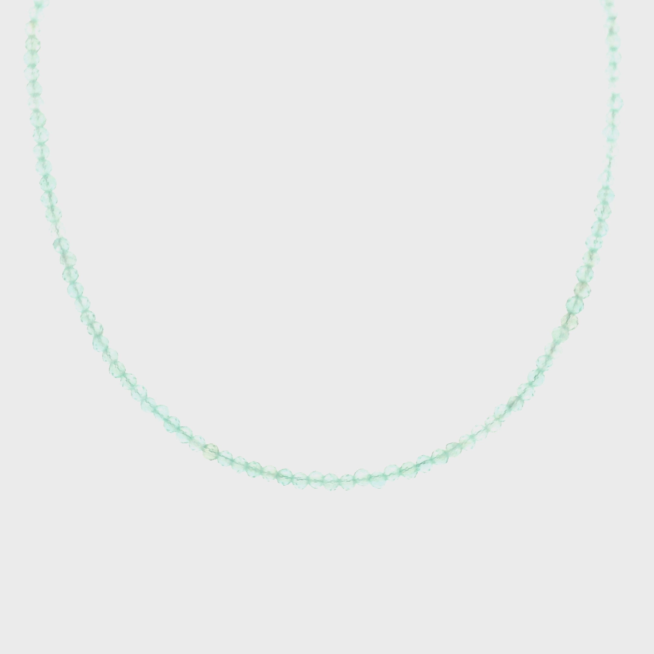 Paraiba Apatite Necklace for Guidance and Unconditional Love