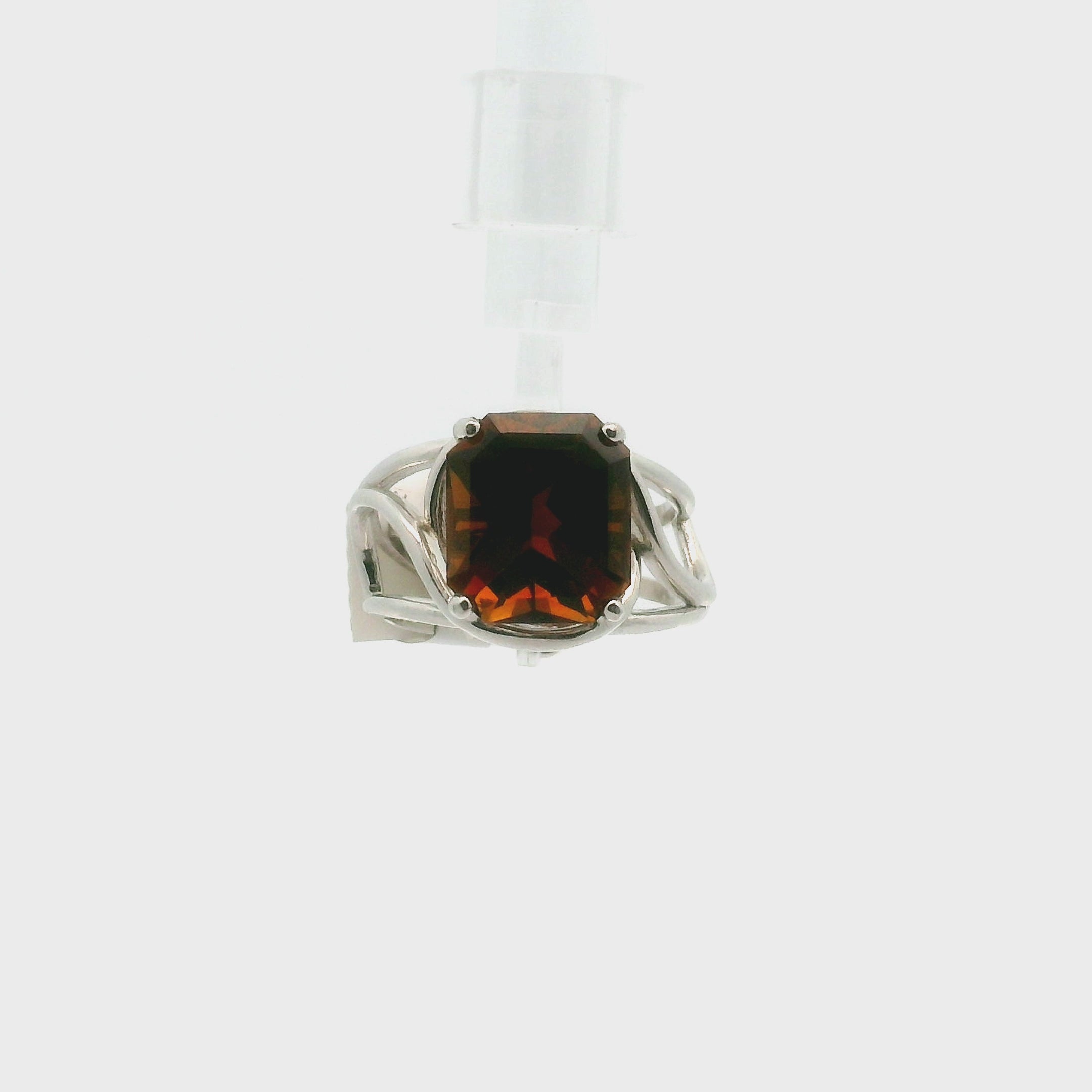 Sri Lanka Tourmaline Midi Cuff Ring .925 Silver for Transformation