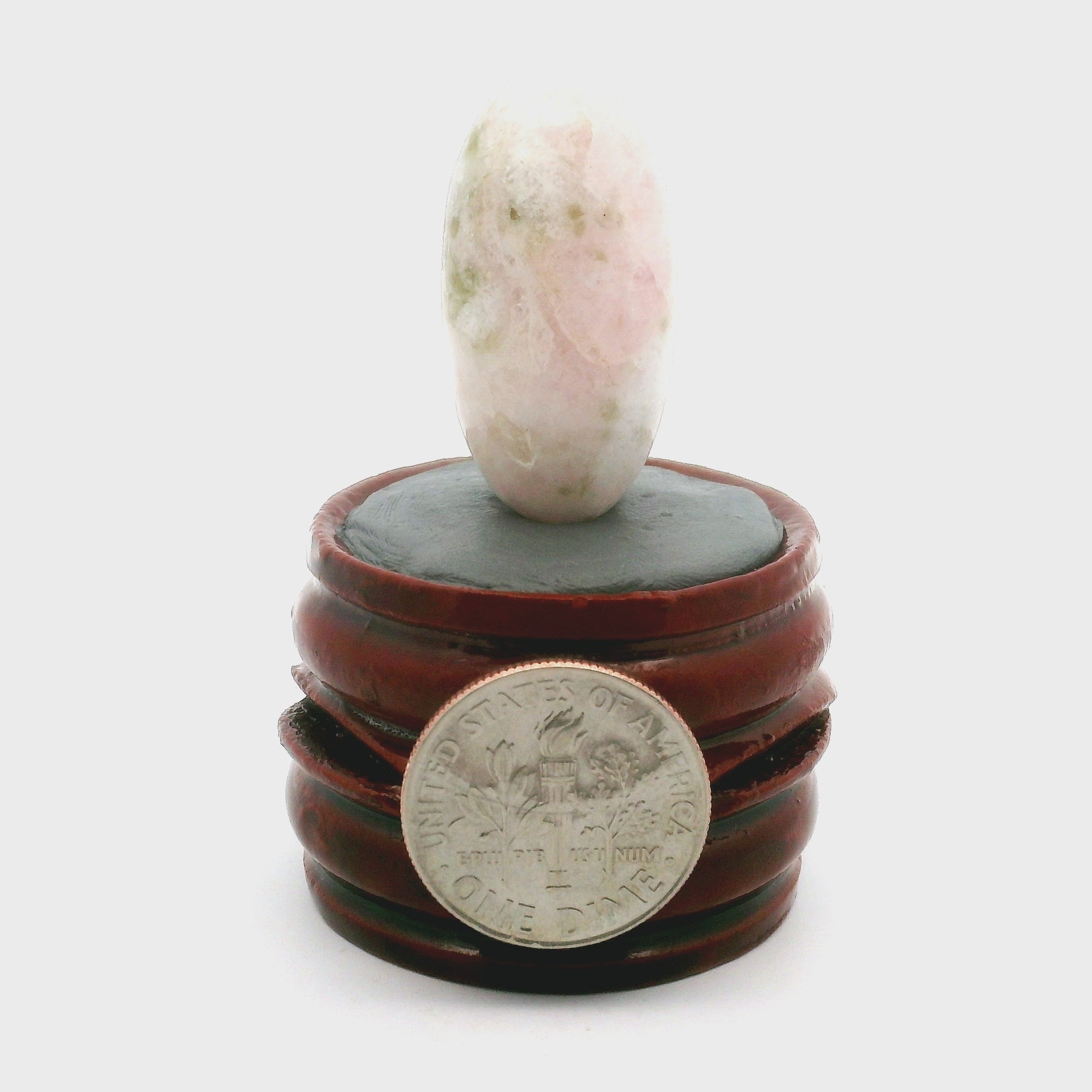 Tugtupite Lingam for Joy, Manifestation, Romance, Relationship Healing and Good Luck