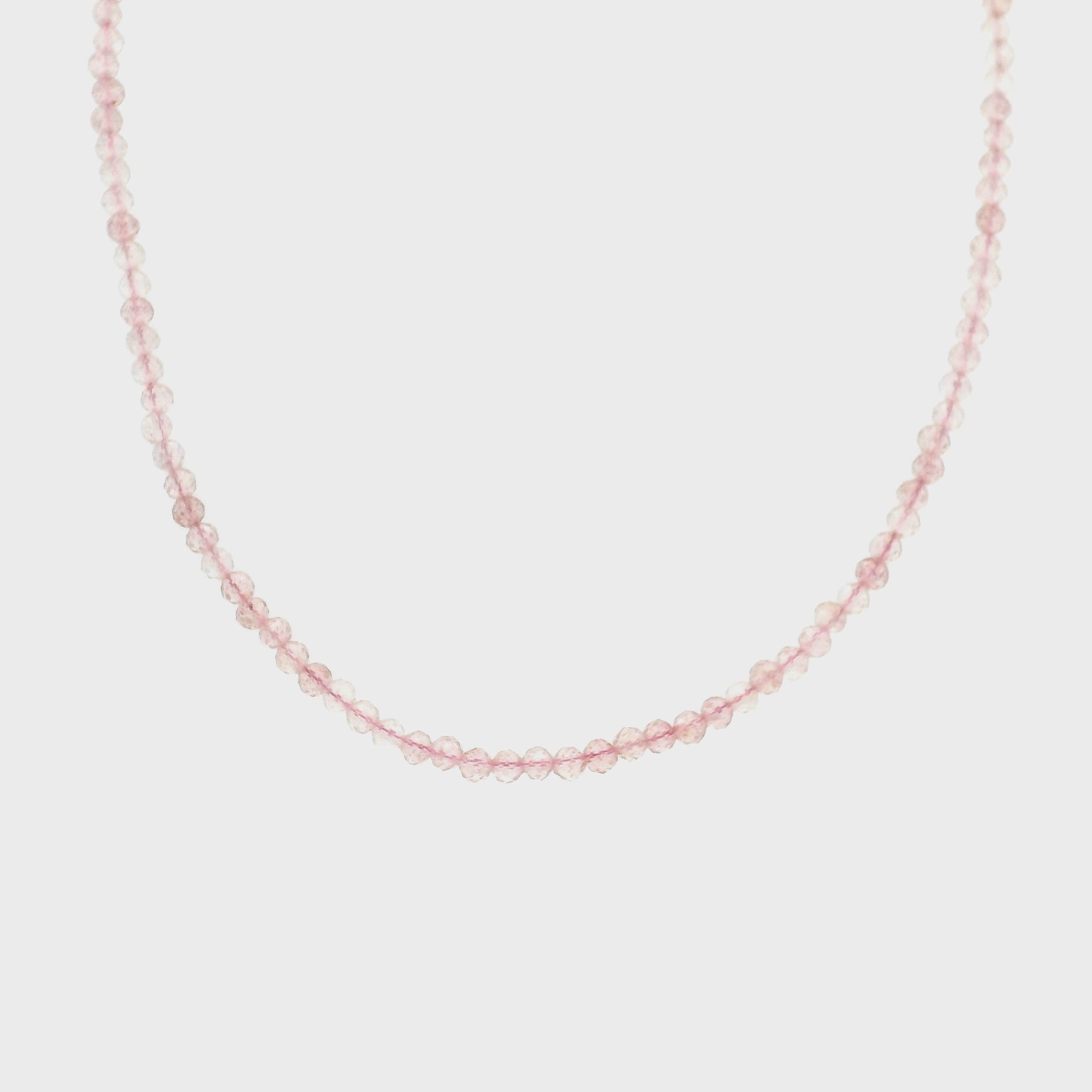 Tanzberry Quartz Necklace for Healing, Joy and Relaxation