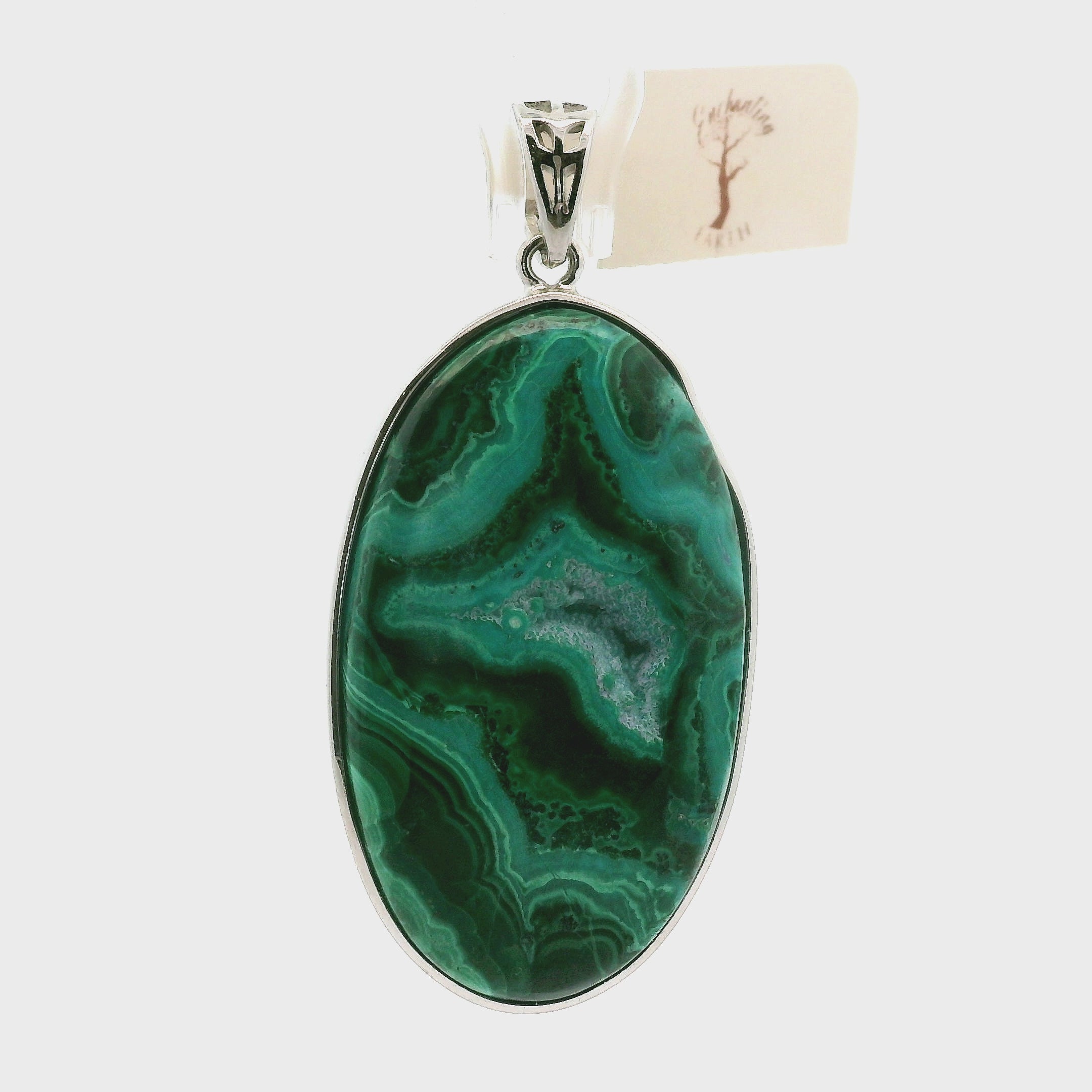 Malachola Pendants .925 Silver for Abundance, Protection and Transformation