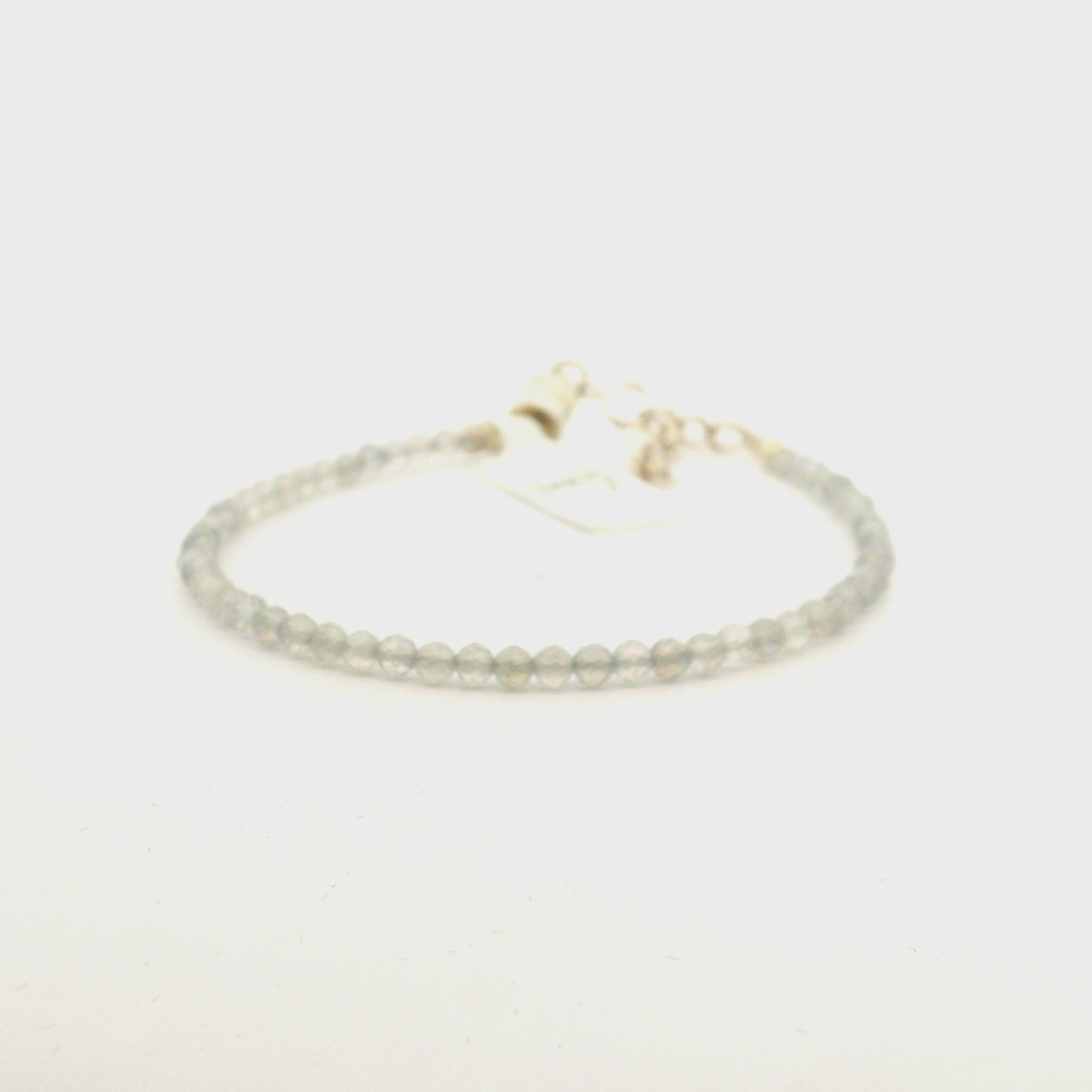 Labradorite Micro Faceted Bracelet for Tranformation and Magic