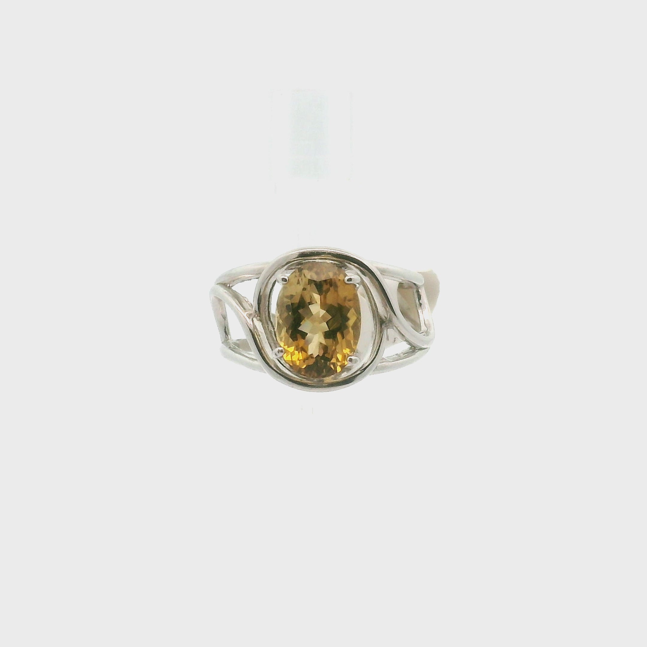 Tanzania Dravite Cuff Ring .925 Silver for Prosperity and Abundance