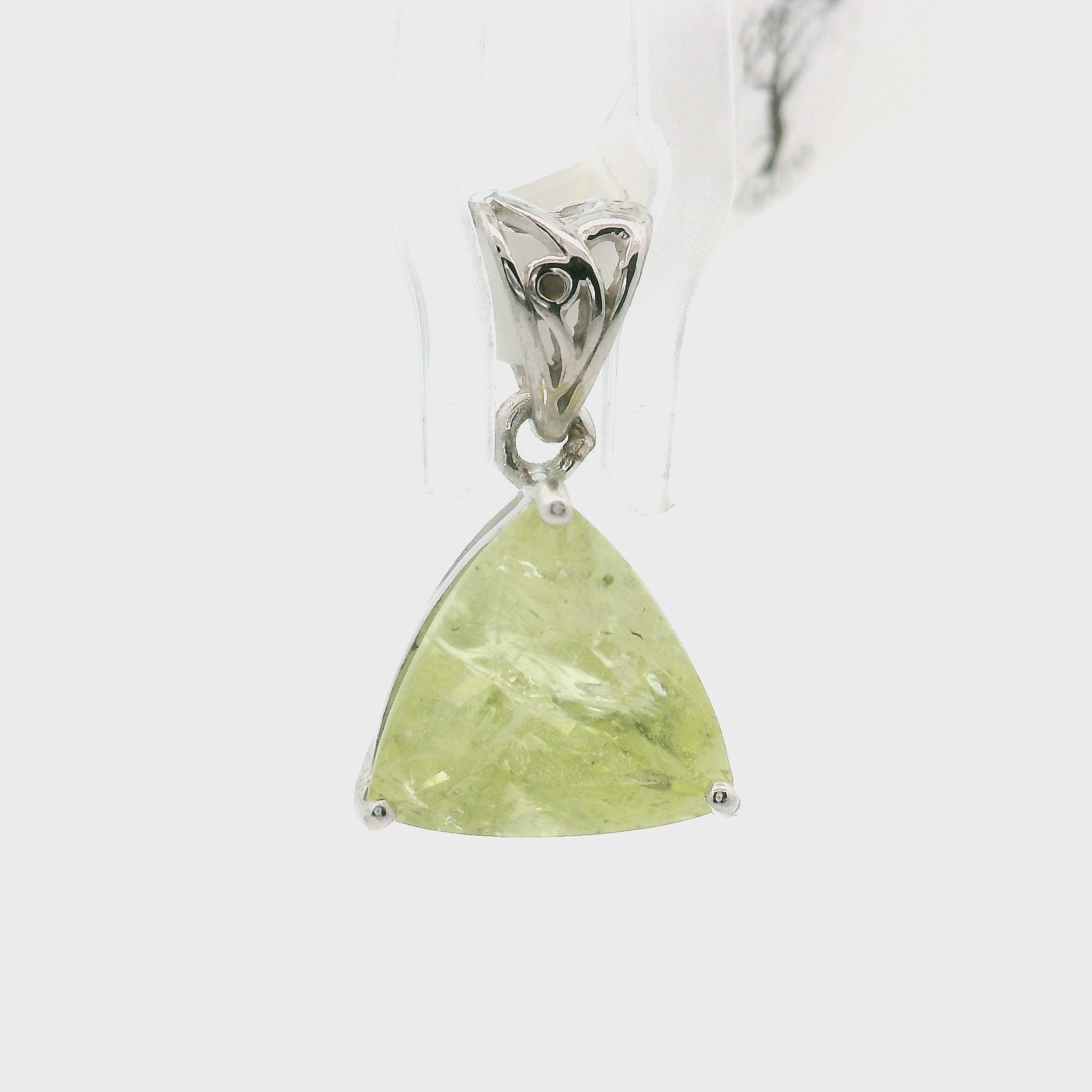 Braziliante Mina Gerais Pendants .925 Silver for Focus and Enhancing Joy