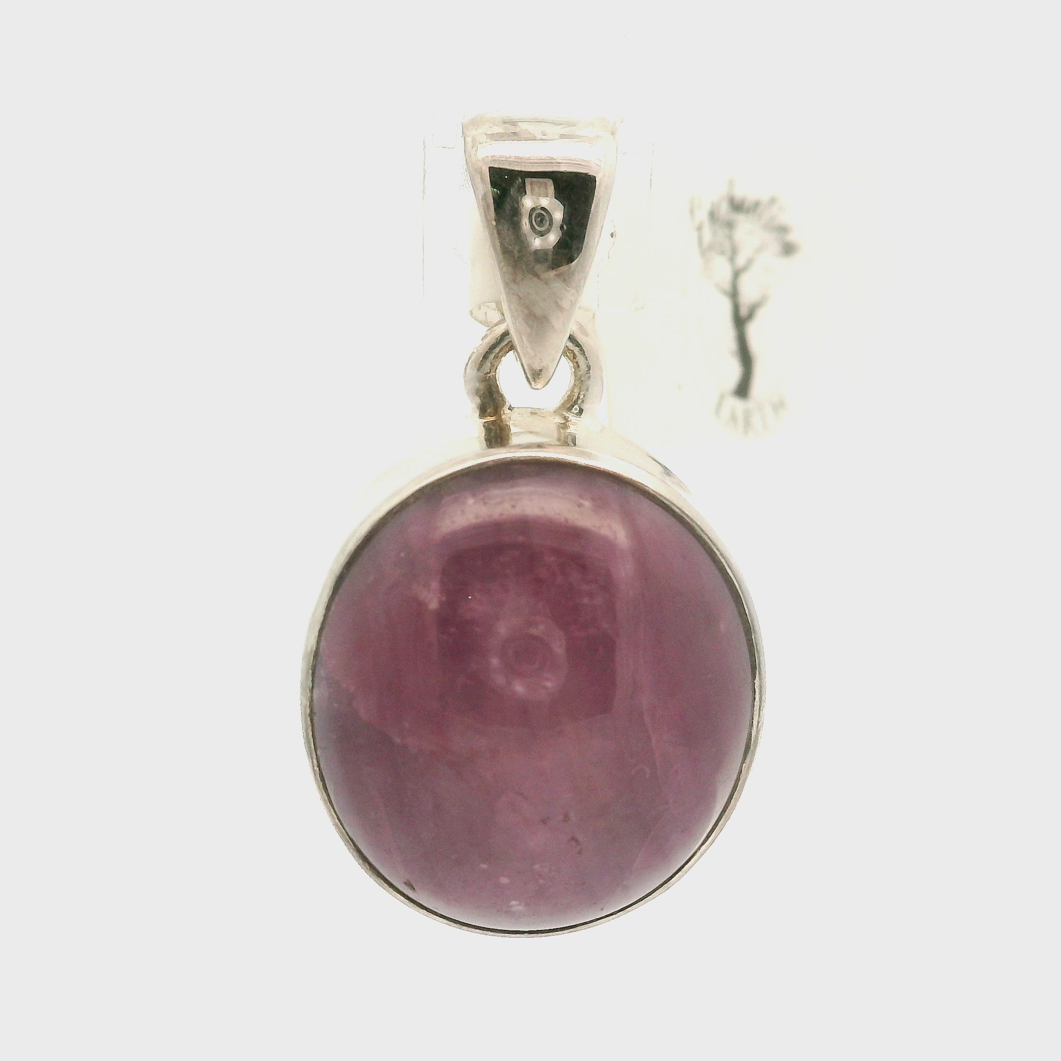 Star Ruby Pendant .925 Silver for Confidence, Empowerment, Passion and Success