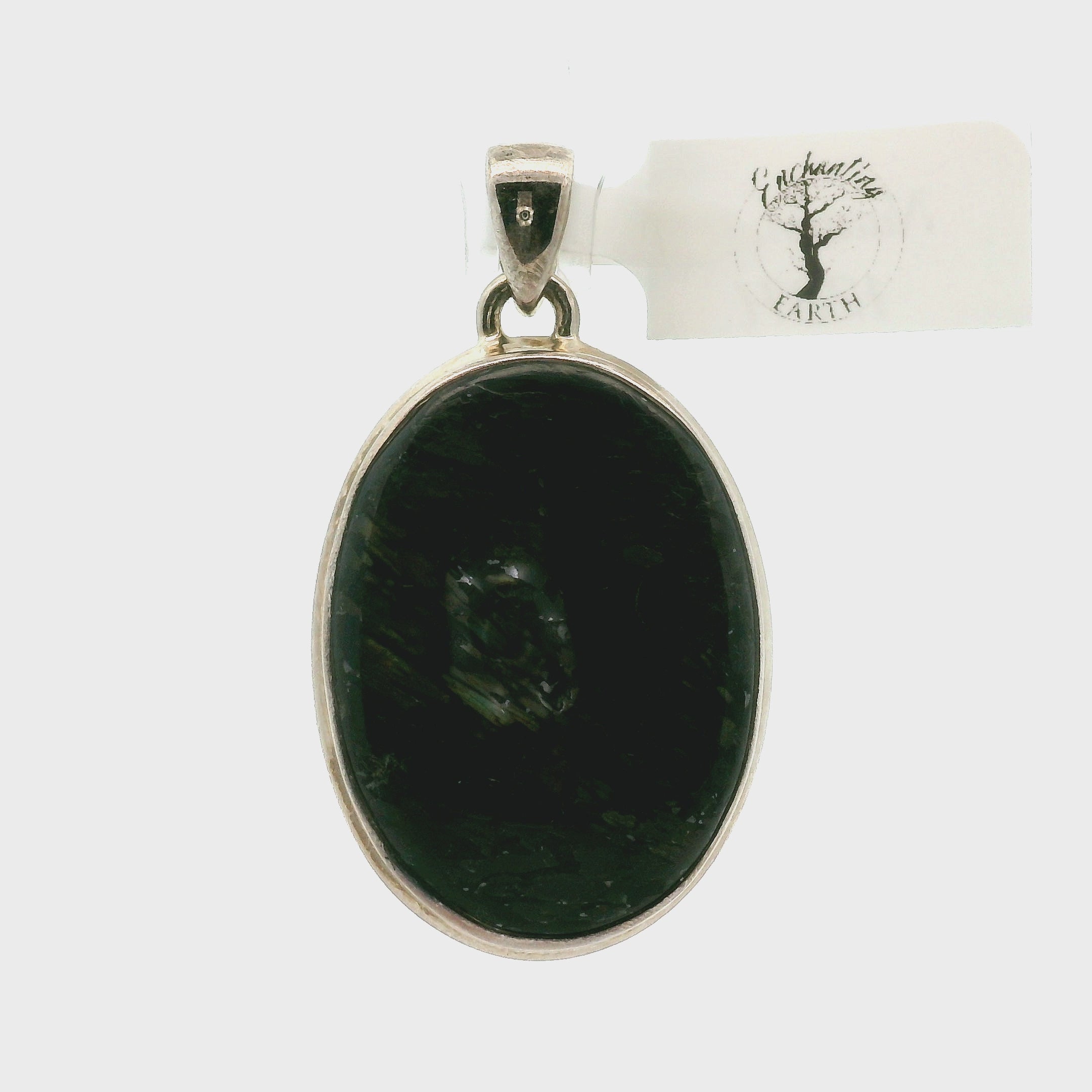 Nuummite Pendants .925 Silver for Awareness, Communication and Meditation