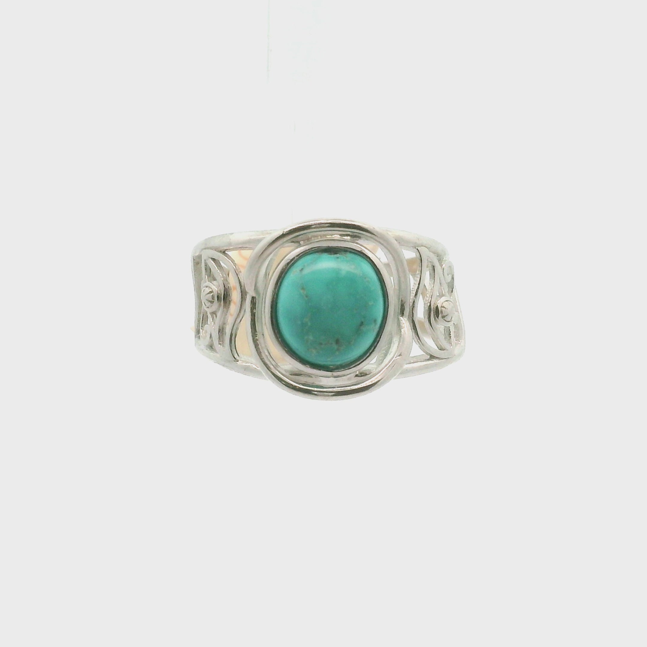 Egyptian Eye Cuff Ring 925 Silver for Protection and Restoration